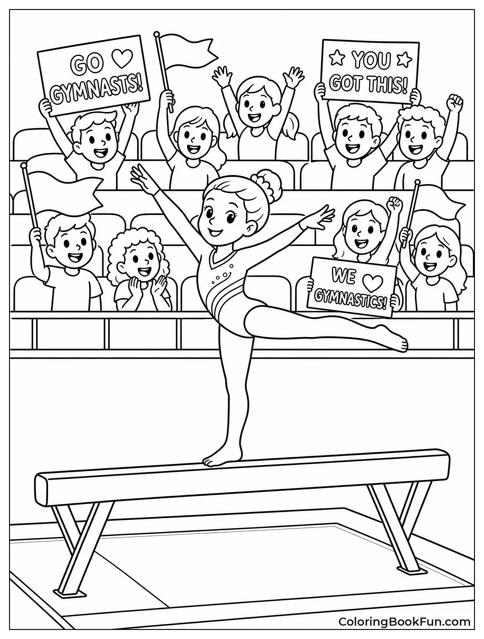 Fans Cheer in the Stands