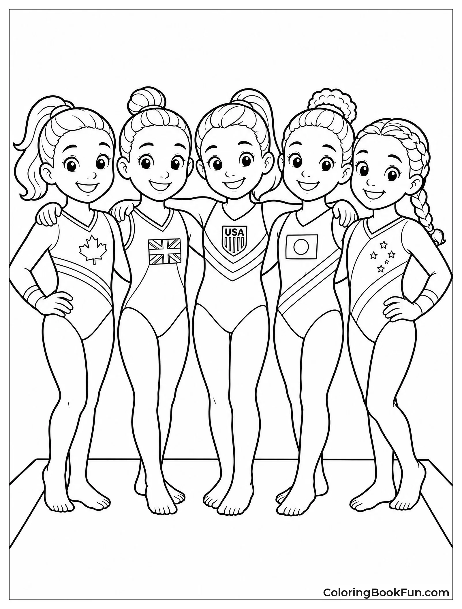National Team Stands Together