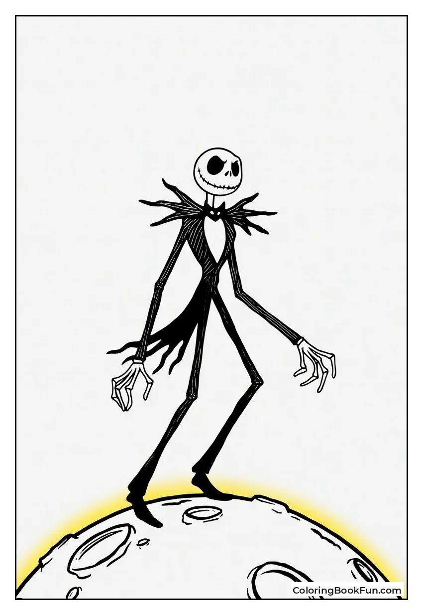 Jack Walking Across Giant Moon
