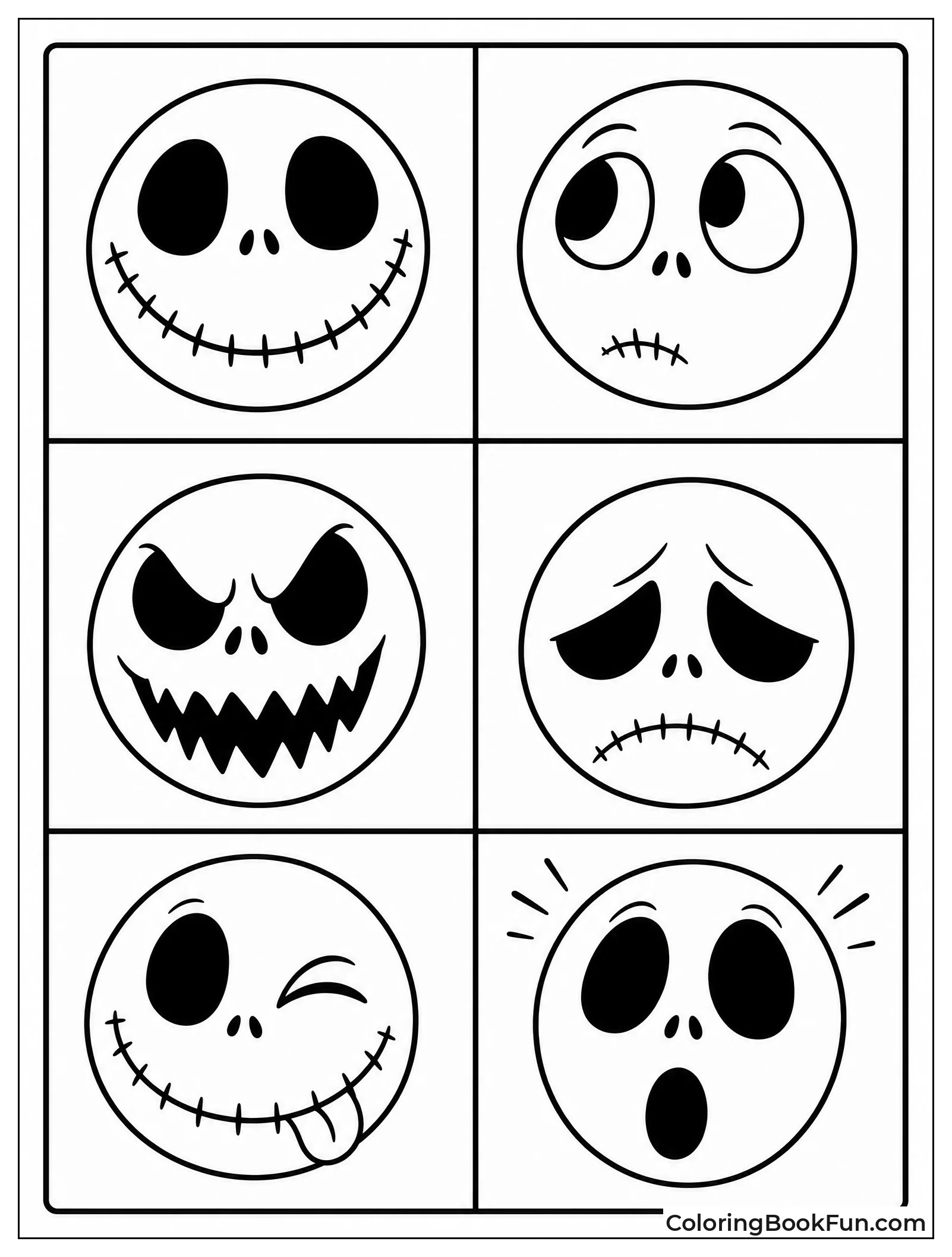 Jack Showing Many Different Expressions