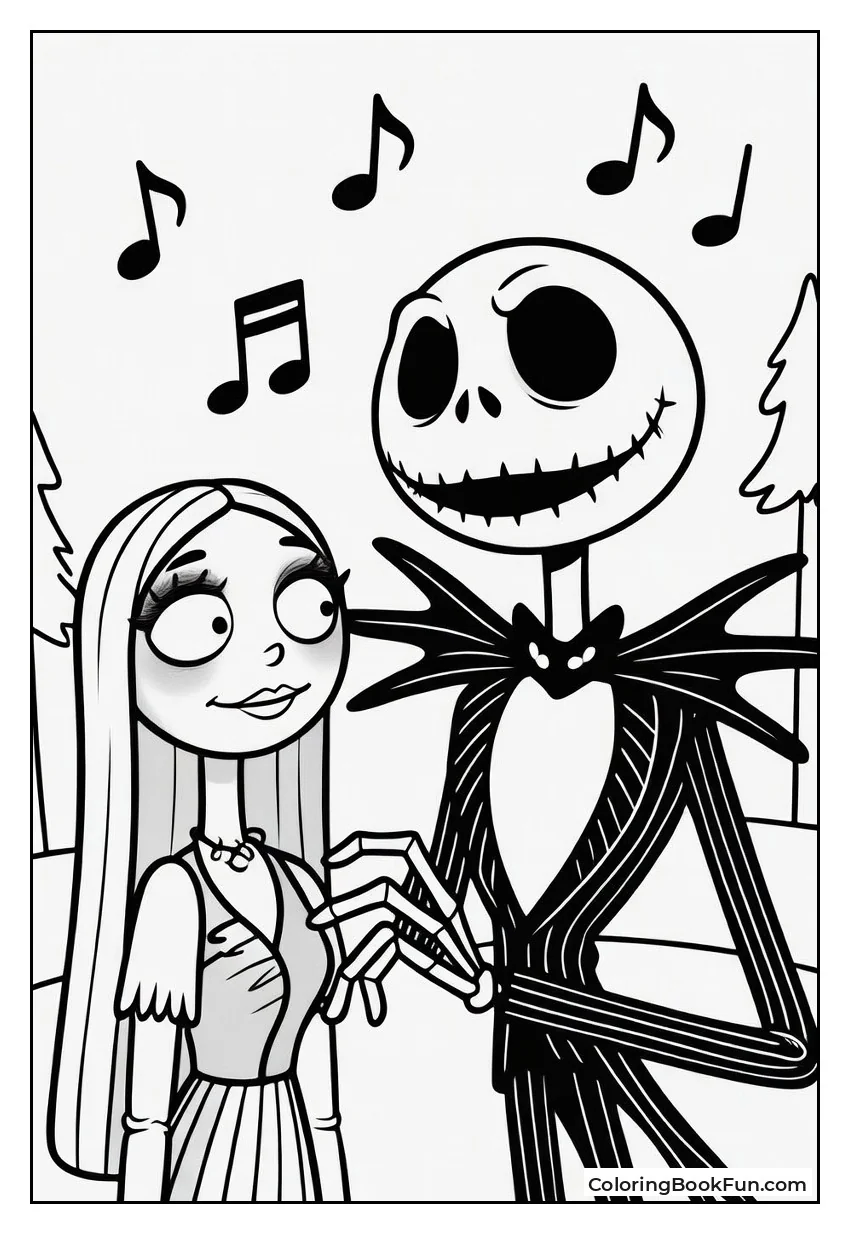 Jack Singing with Musical Notes