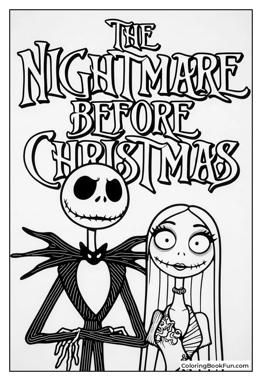 Jack and Sally with Movie Title