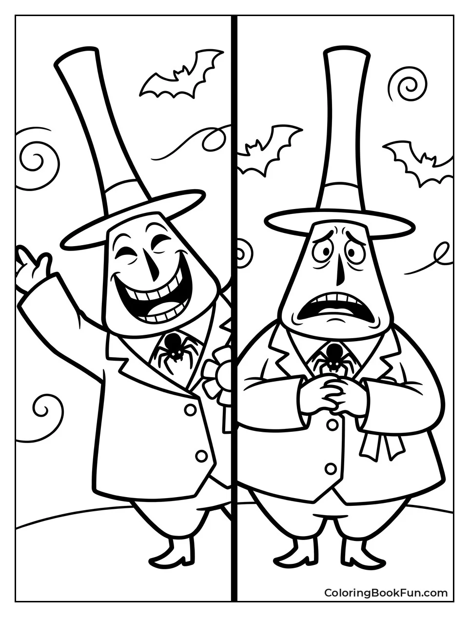Mayor with Happy and Worried Faces