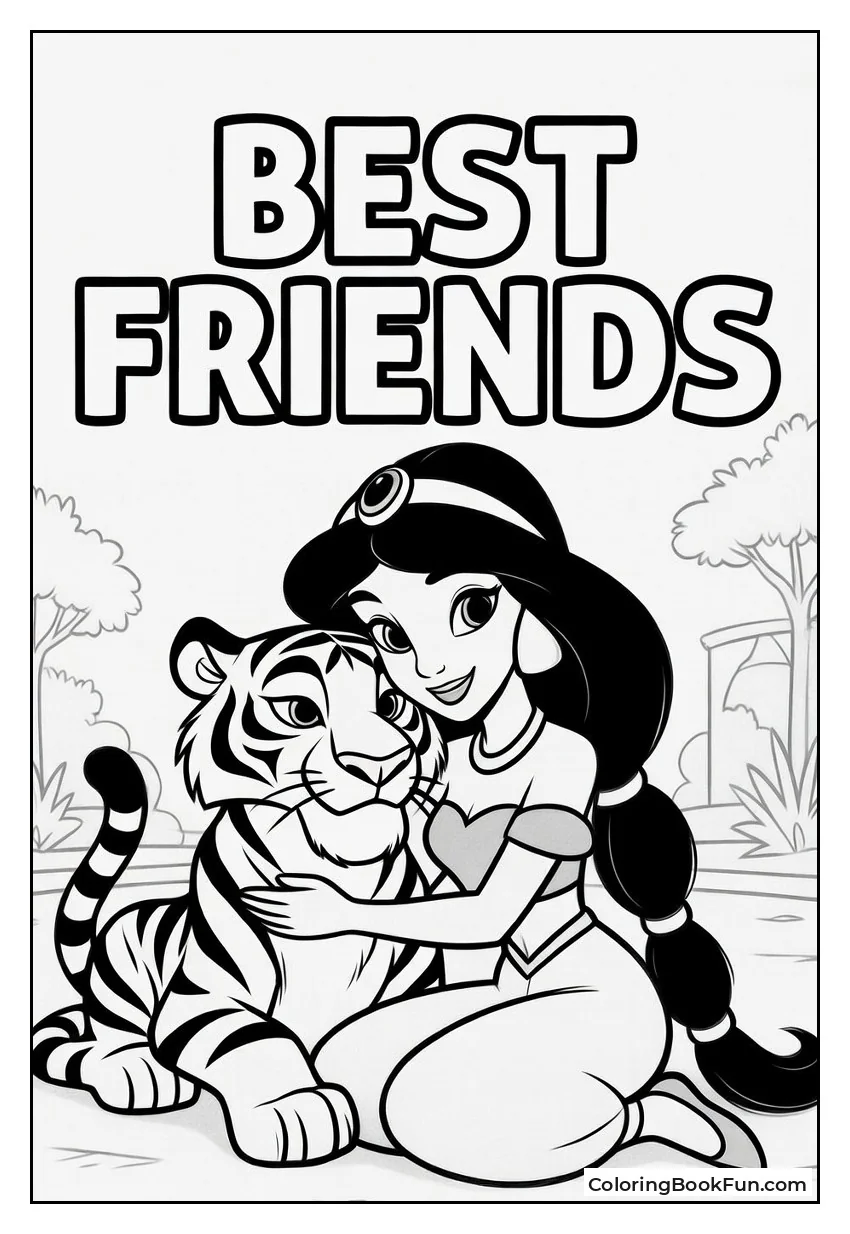 Jasmine Hugging Tiger Rajah