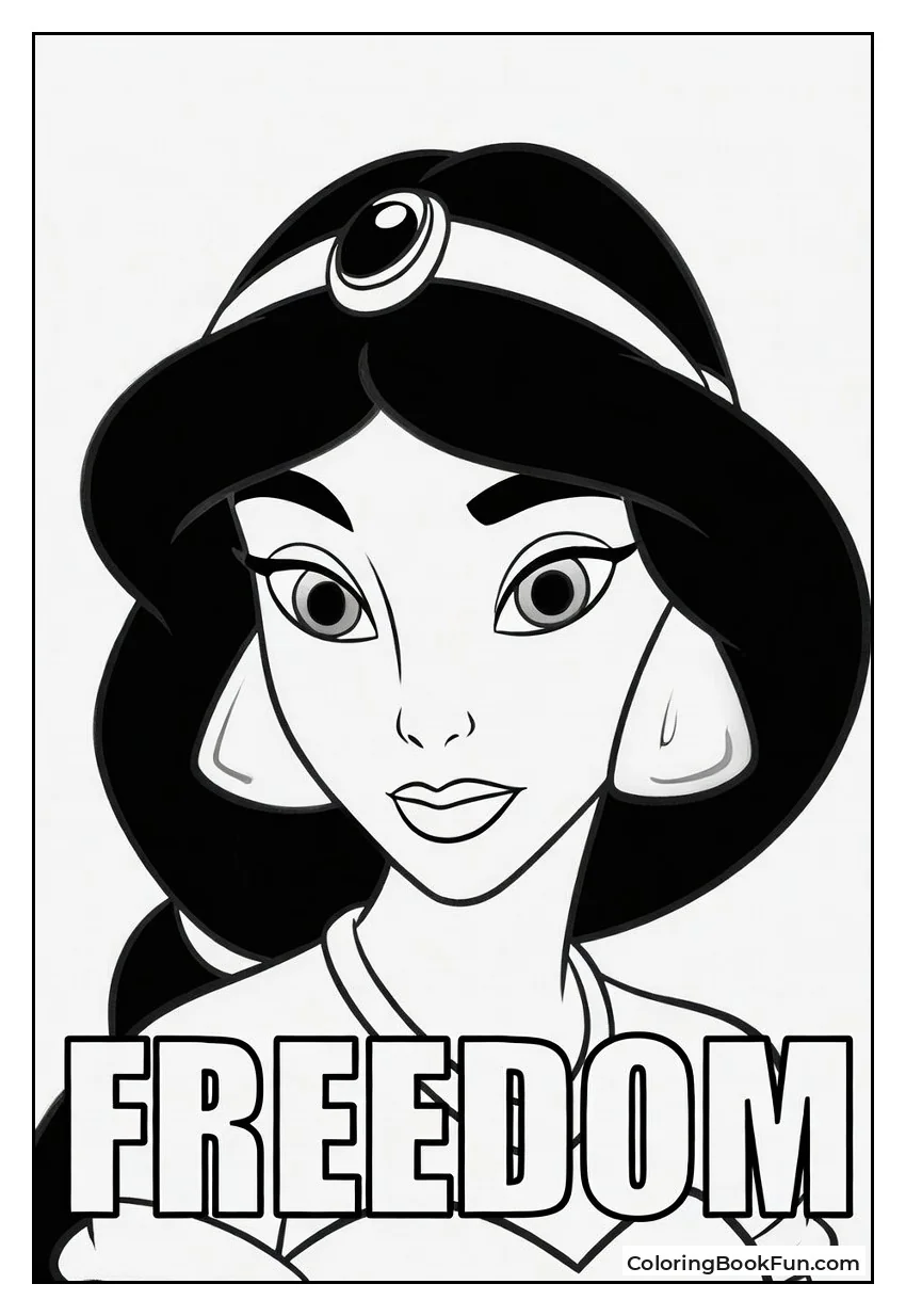 Jasmine with Courageous Heart