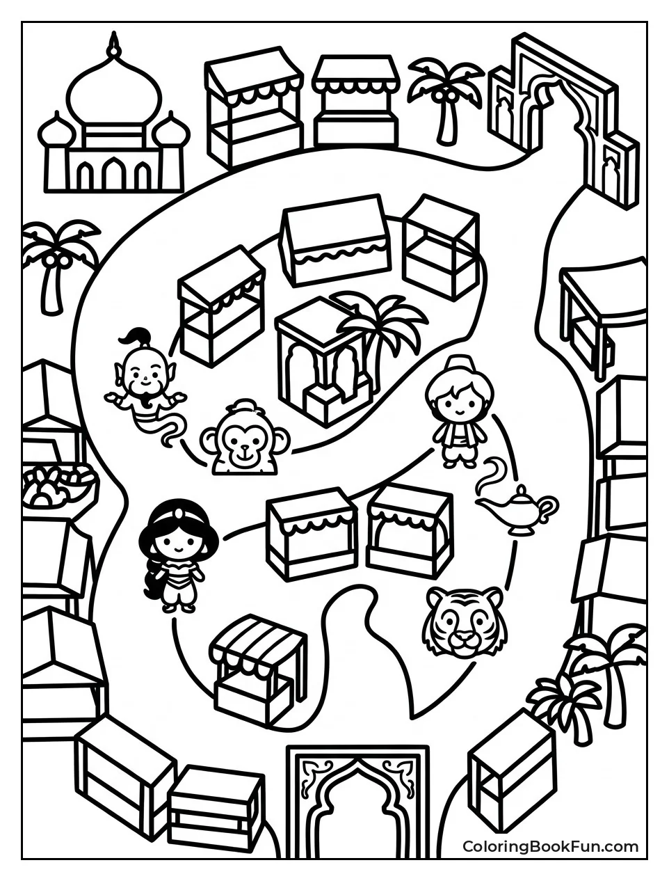 Marketplace Map with Jasmine