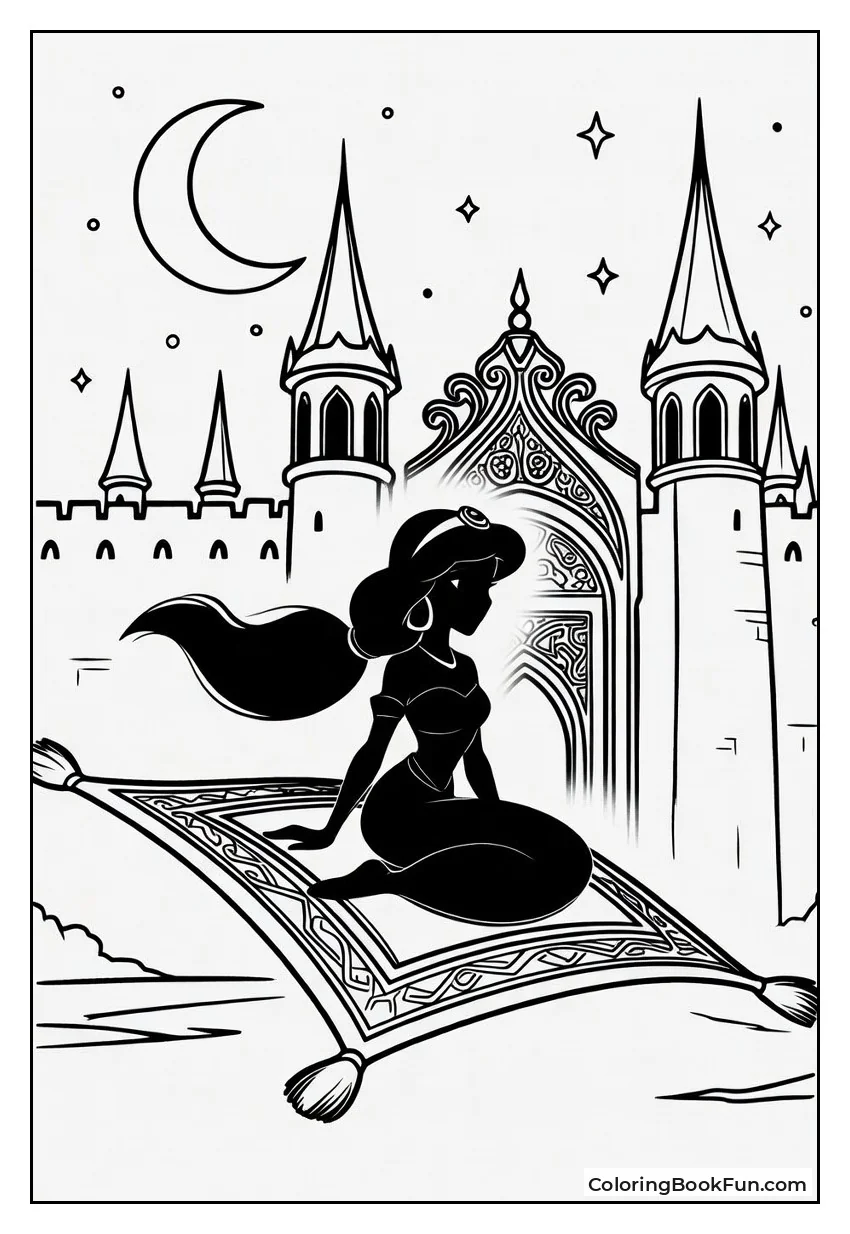 Jasmine Flying at Midnight