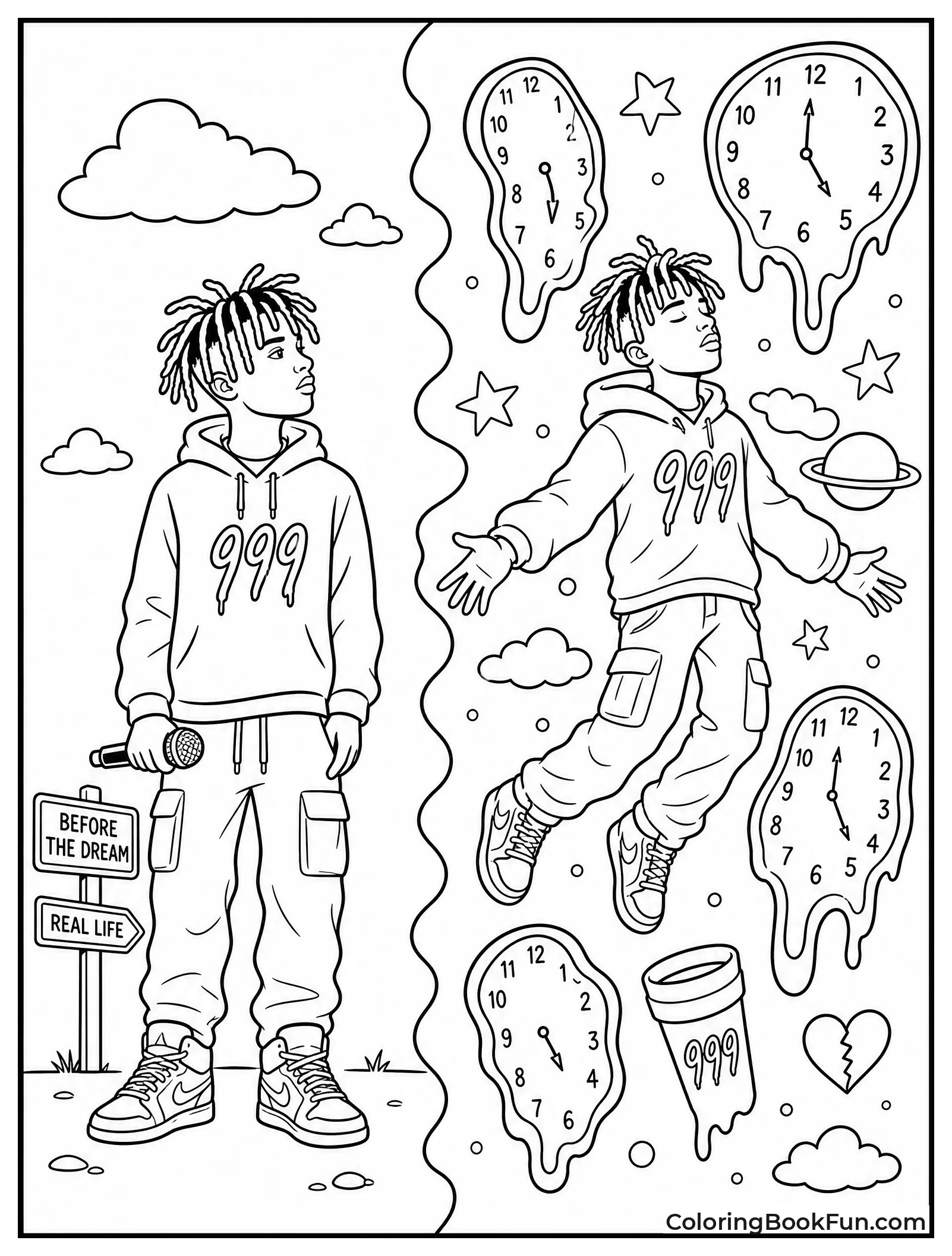 Juice WRLD Before and After Dream