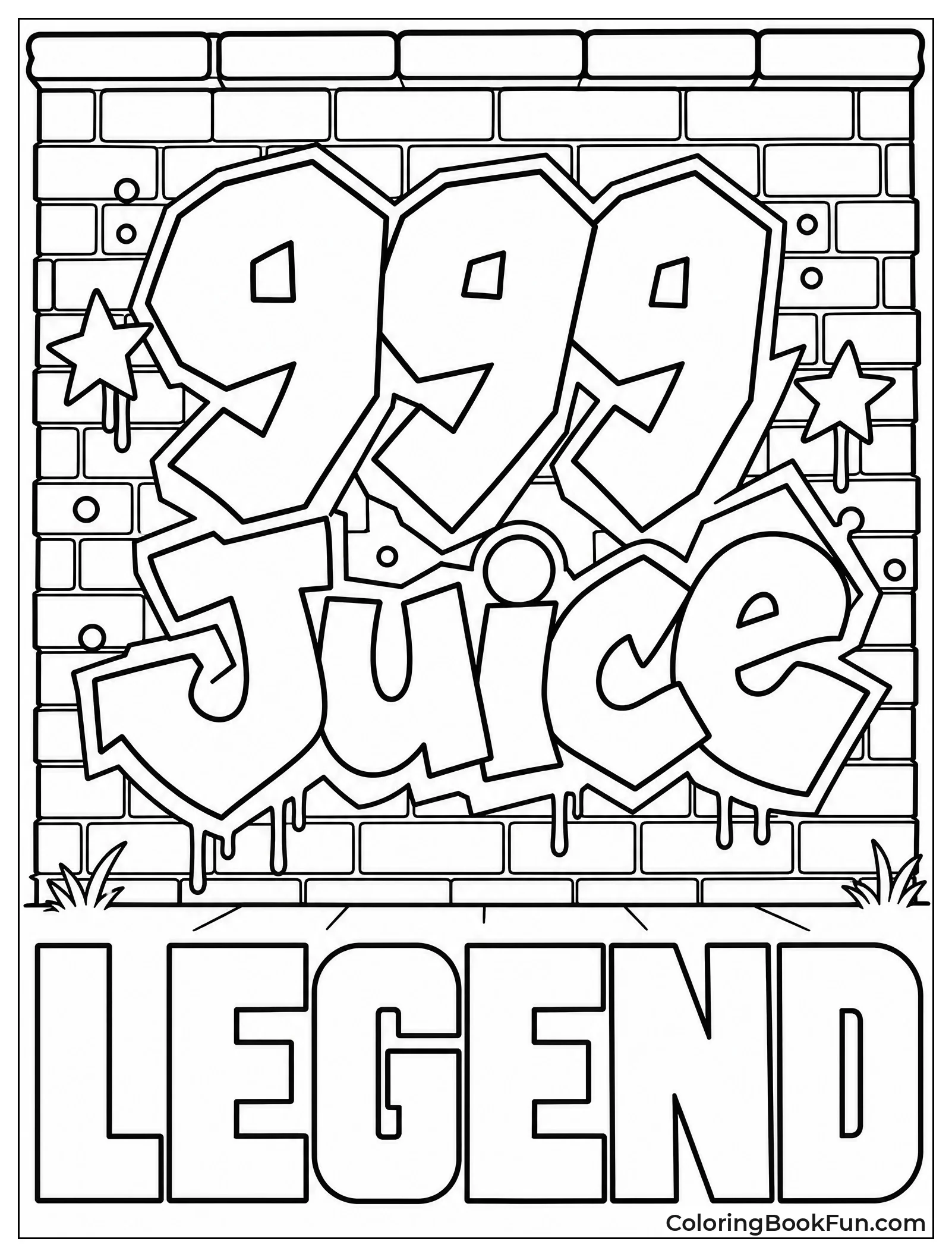Graffiti Wall with 999