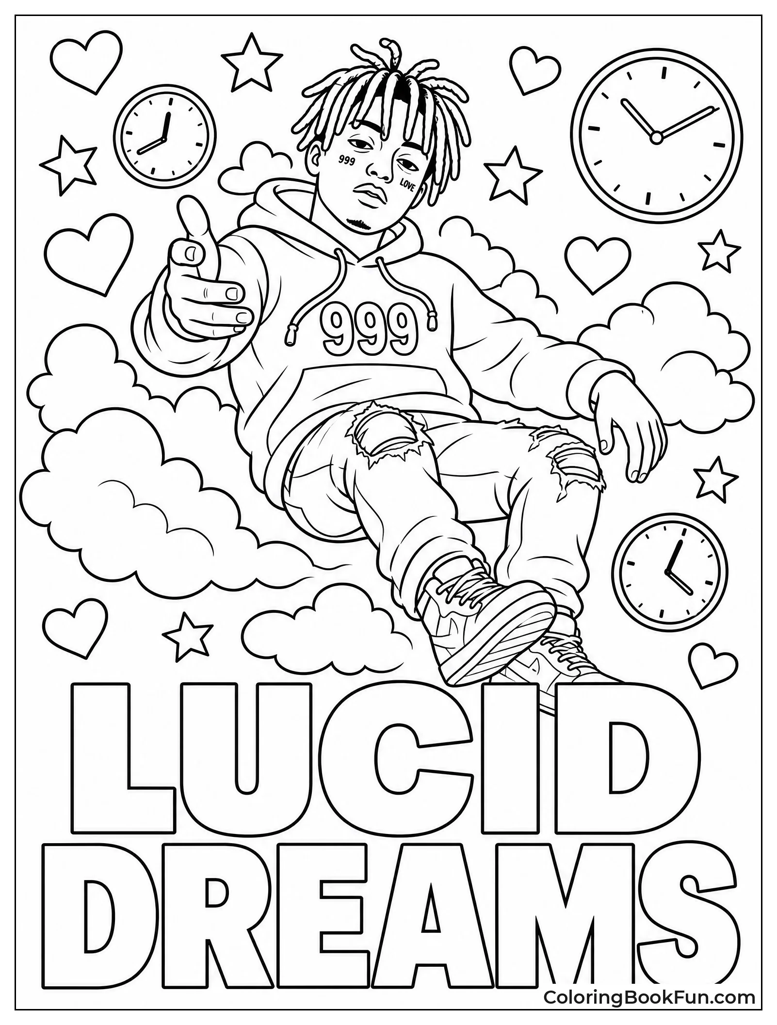 Juice WRLD in Lucid Dreams