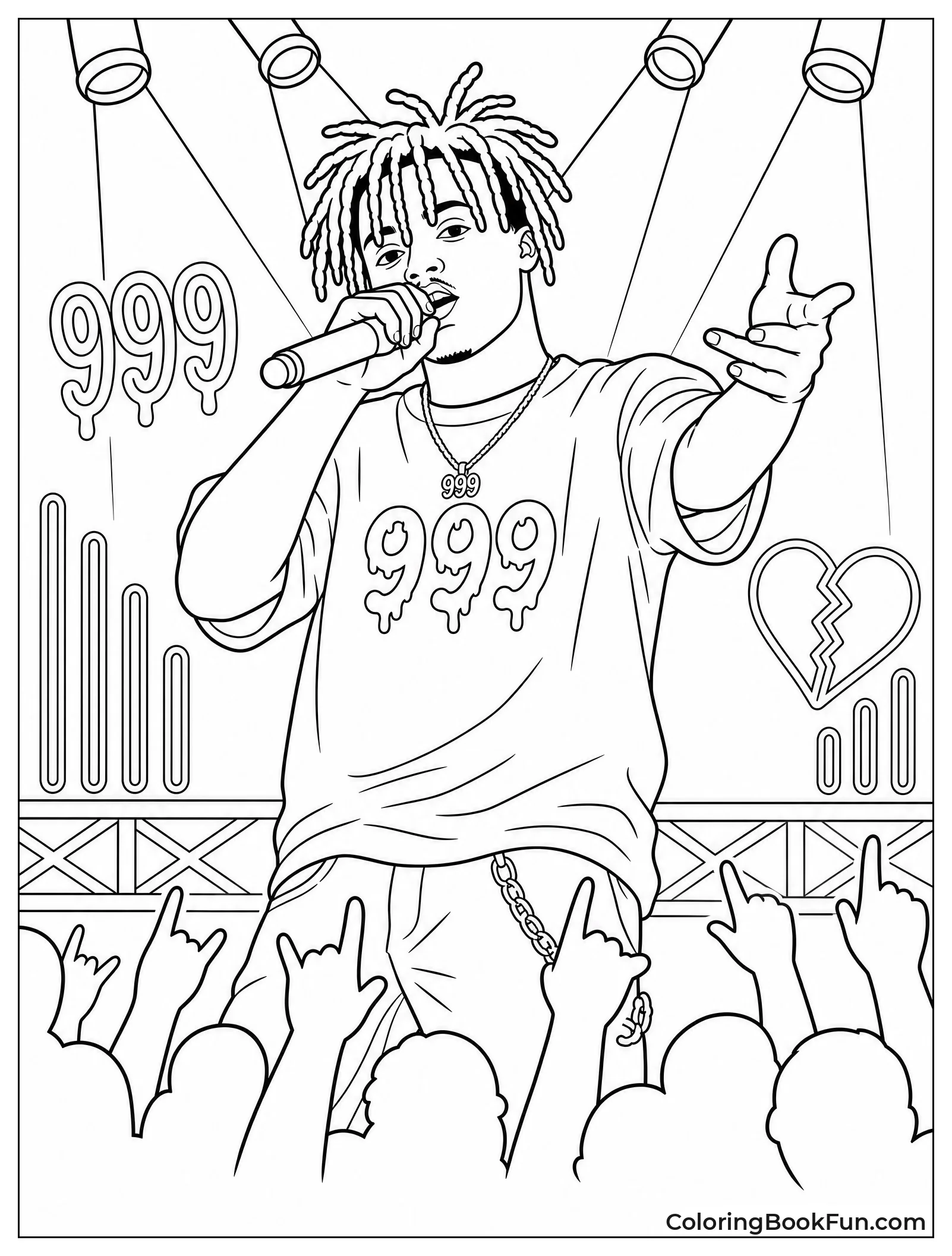Juice WRLD on Night Stage