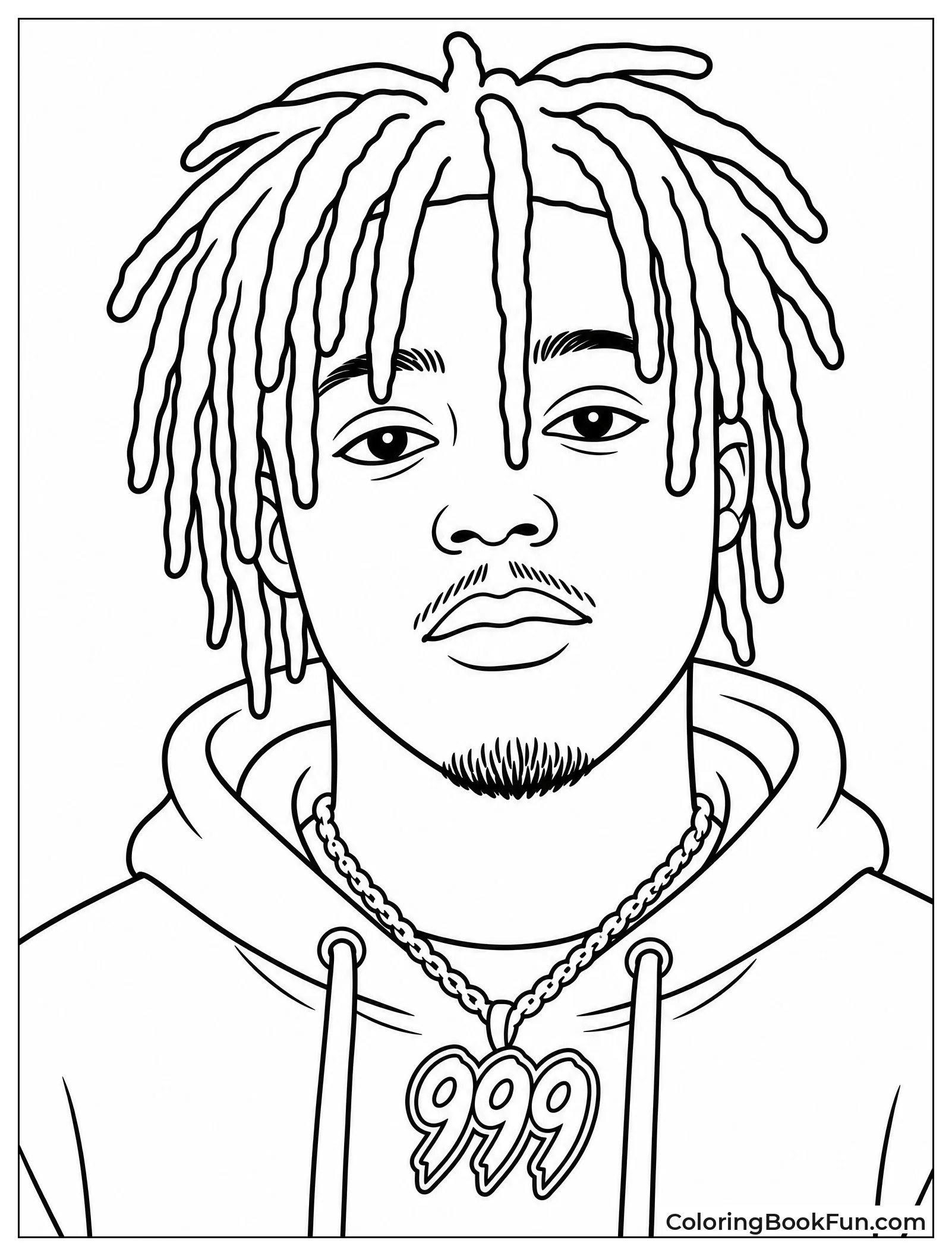 Juice WRLD Simple Portrait