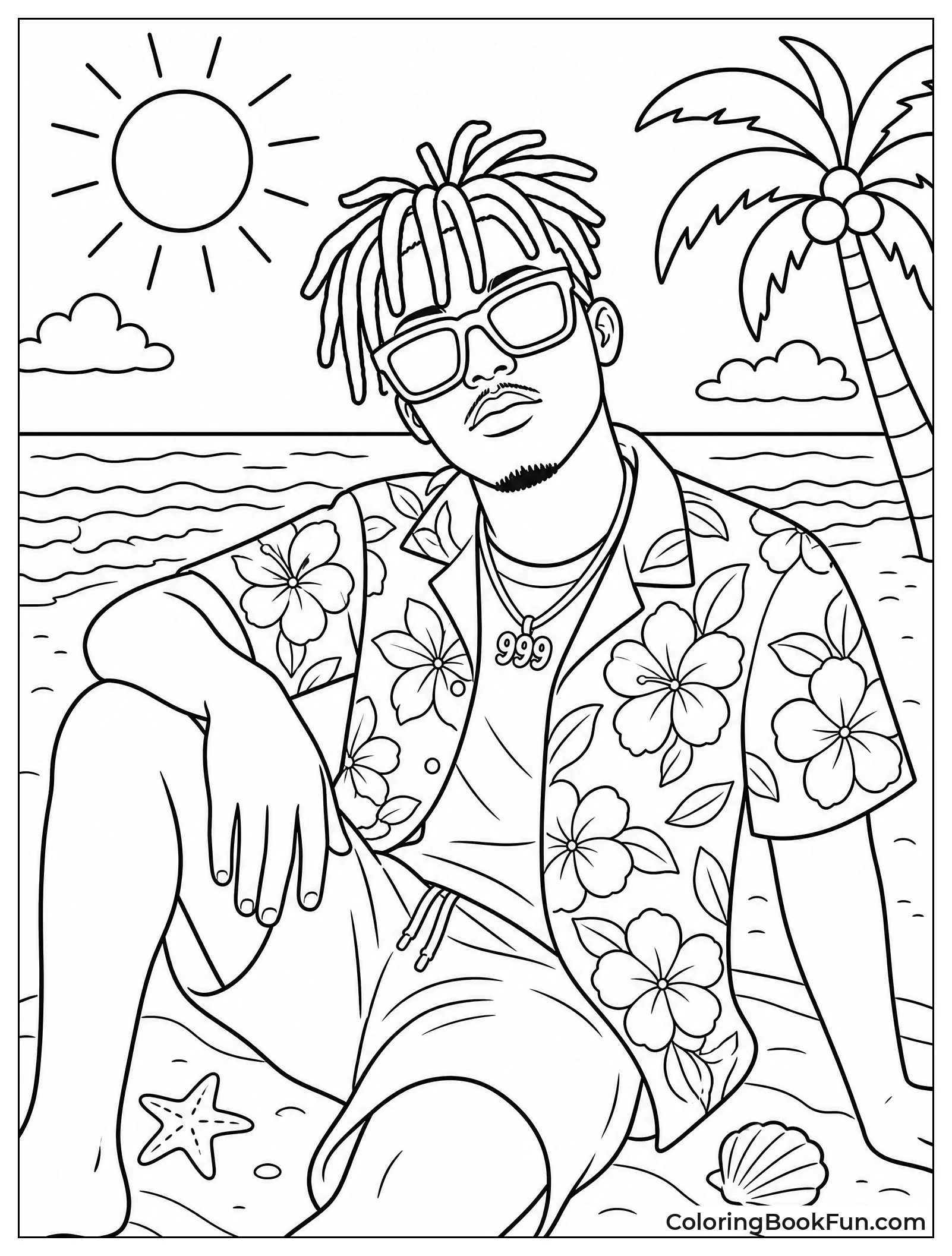 Juice WRLD at Summer Beach