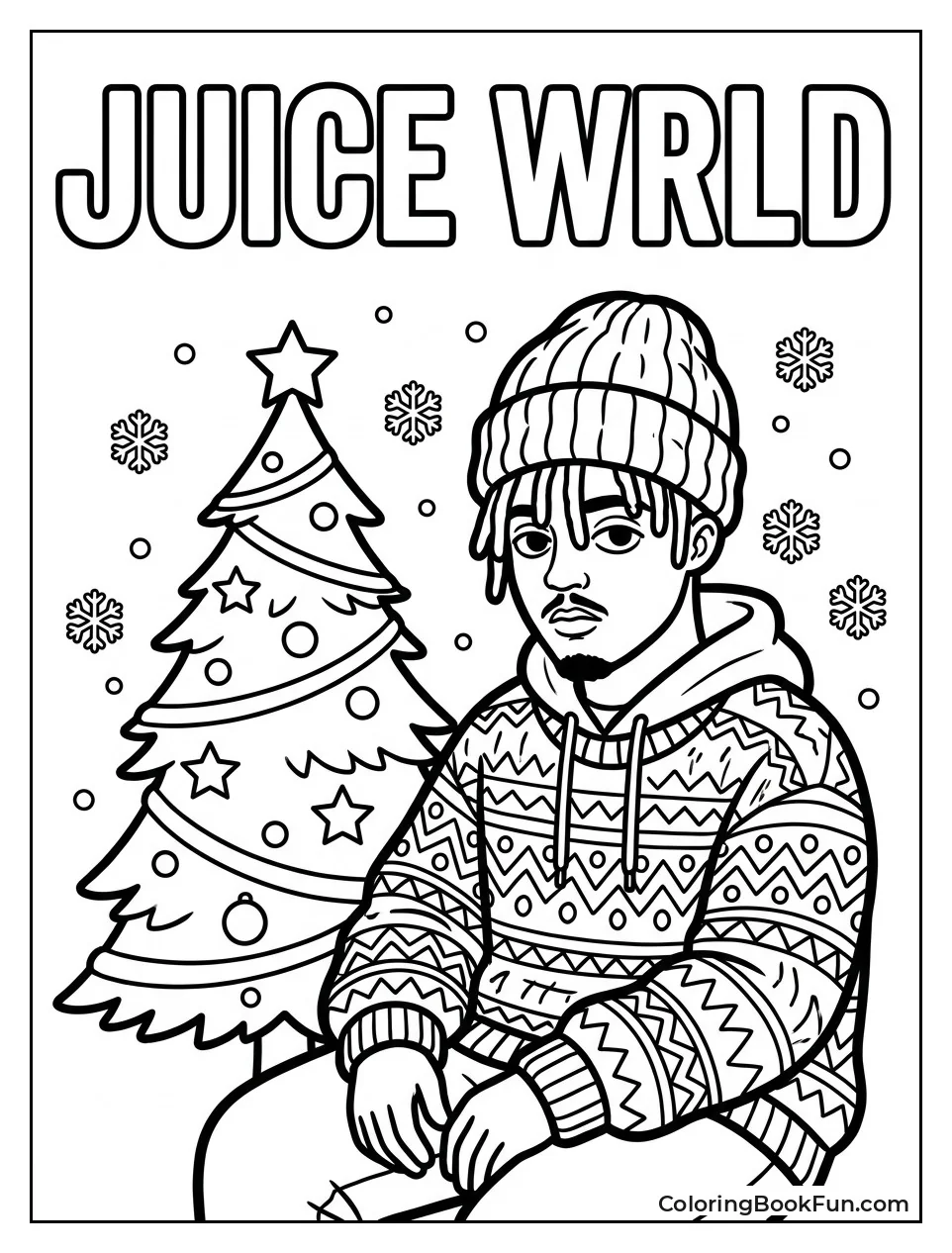 Juice WRLD in Winter Holiday