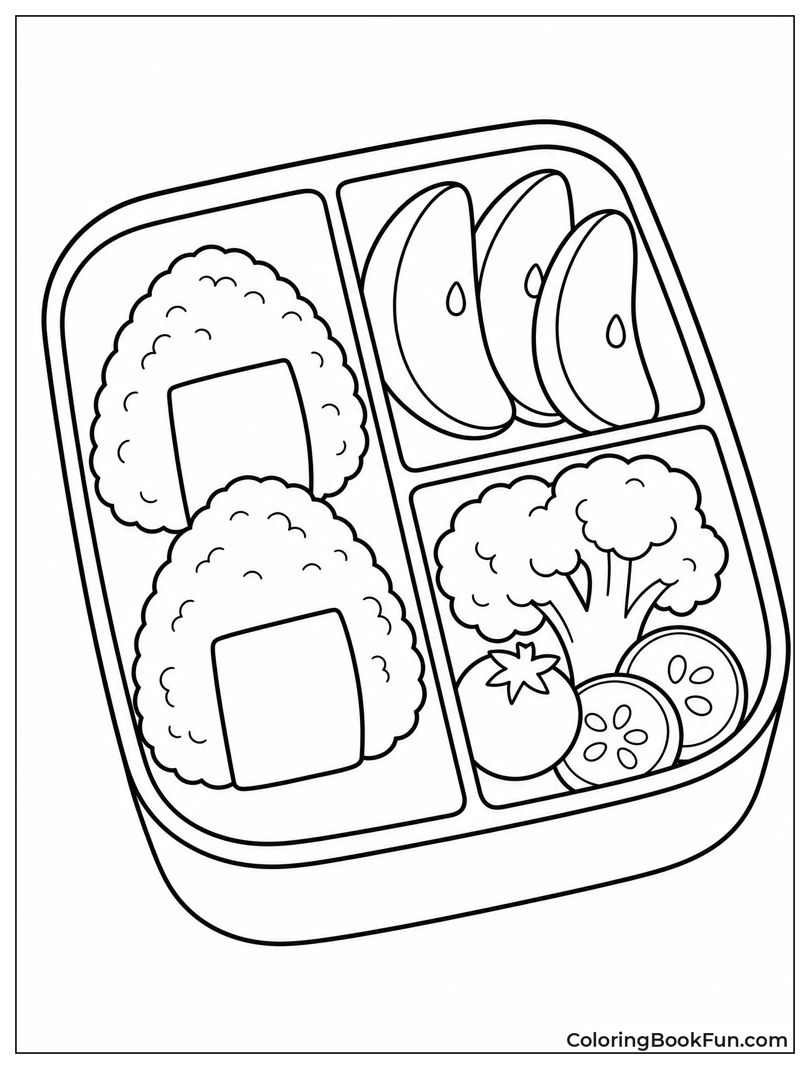 Bento Box with Rice