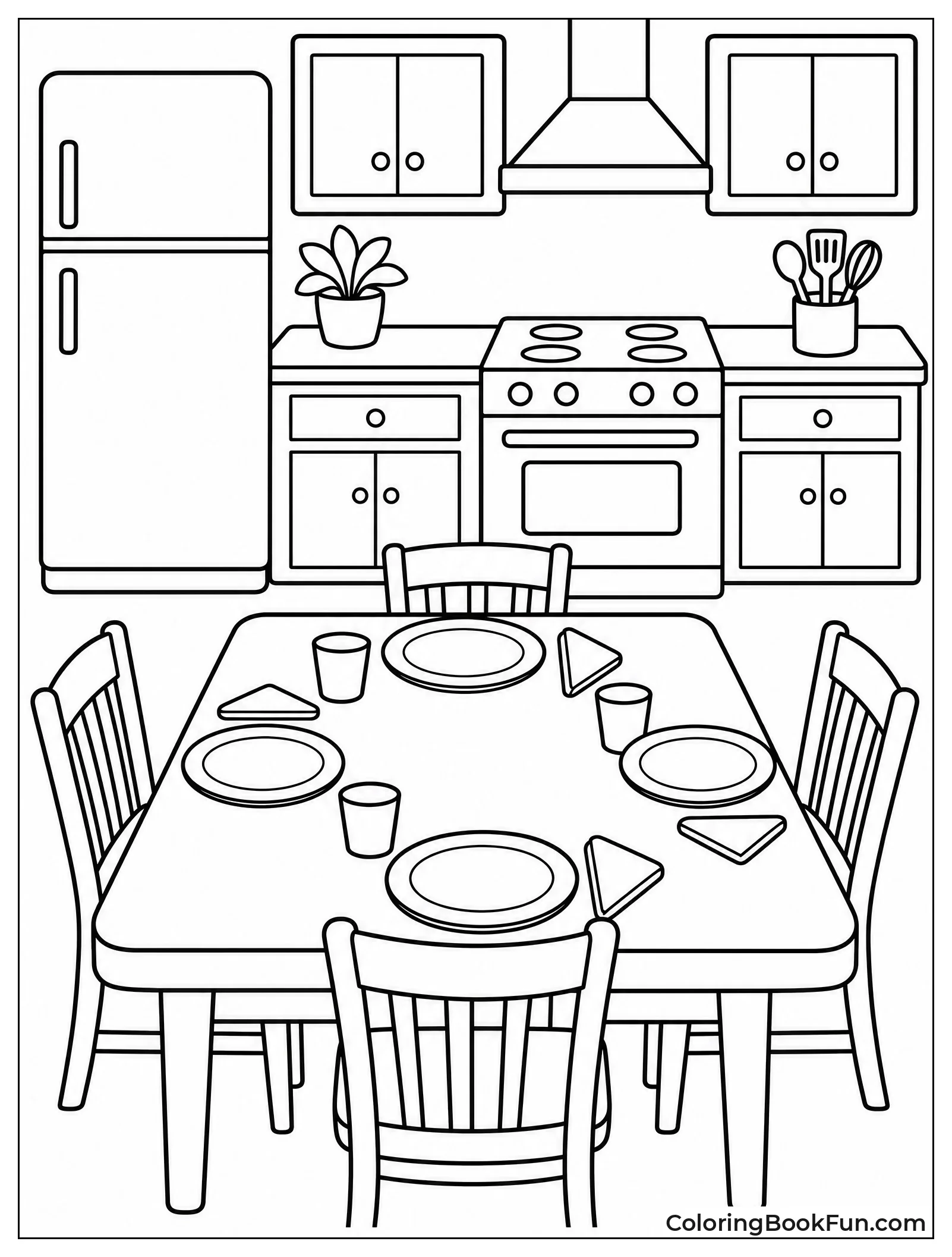 Table Set for Dinner