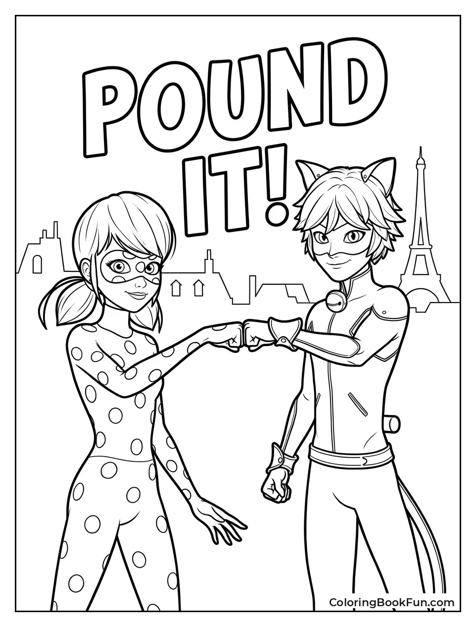 Ladybug And Cat Noir Fistbump