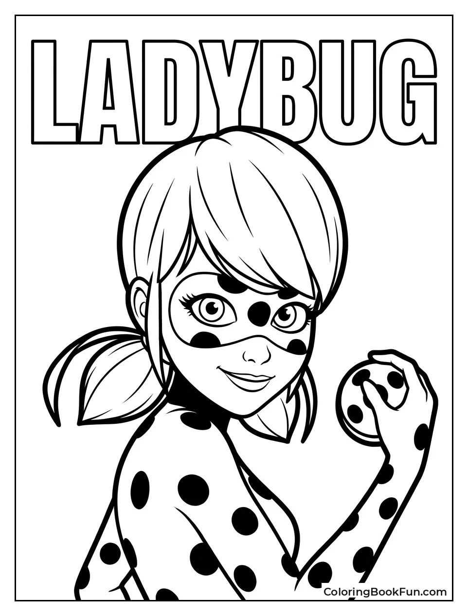 Close Up Of Ladybug Hero