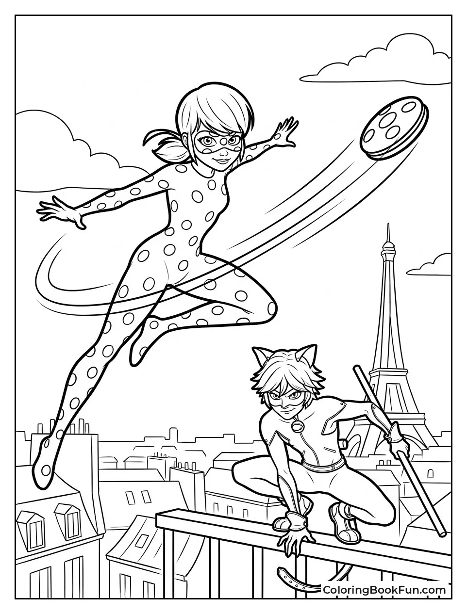 Ladybug Launching Her Yo Yo