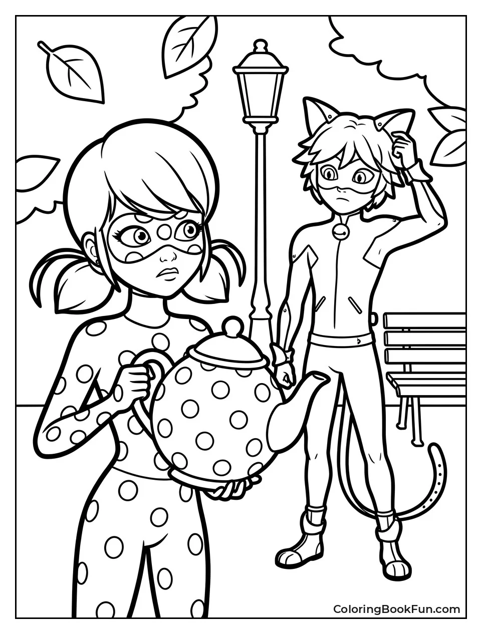 Ladybug Holding Lucky Charm Object
