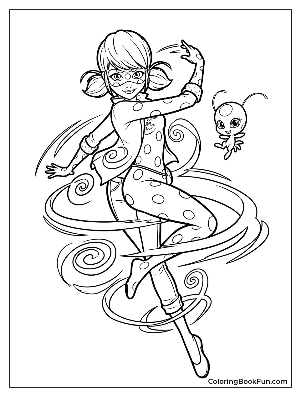 Marinette Spinning During Transformation