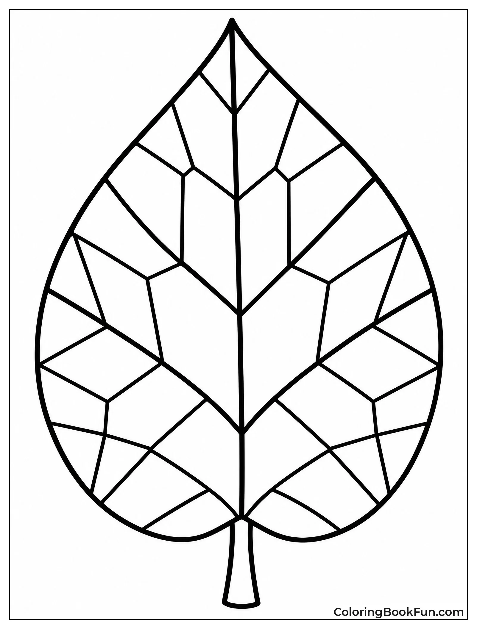 Leaf Looks Like Stained Glass