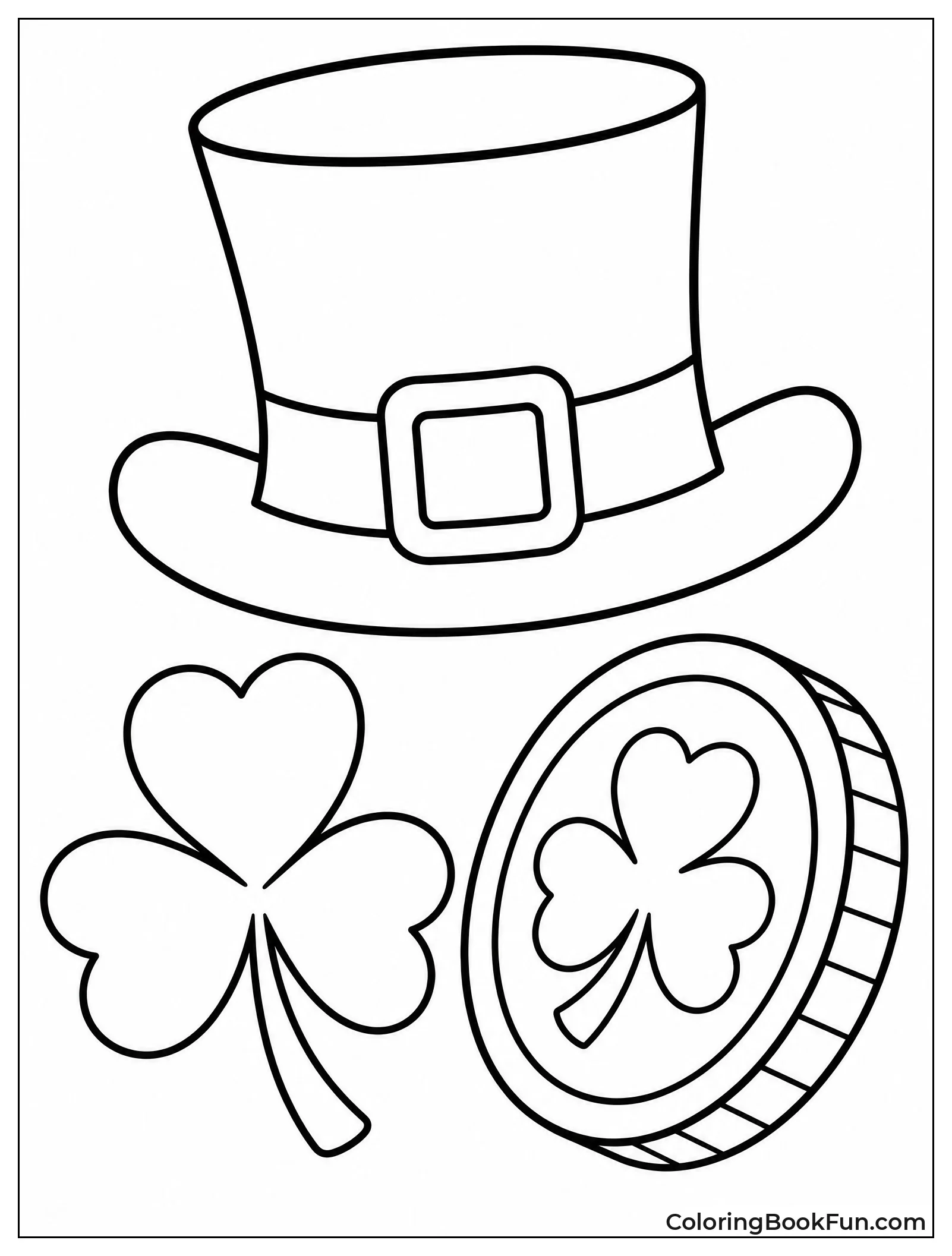 Bold Lucky Symbols for Young Kids