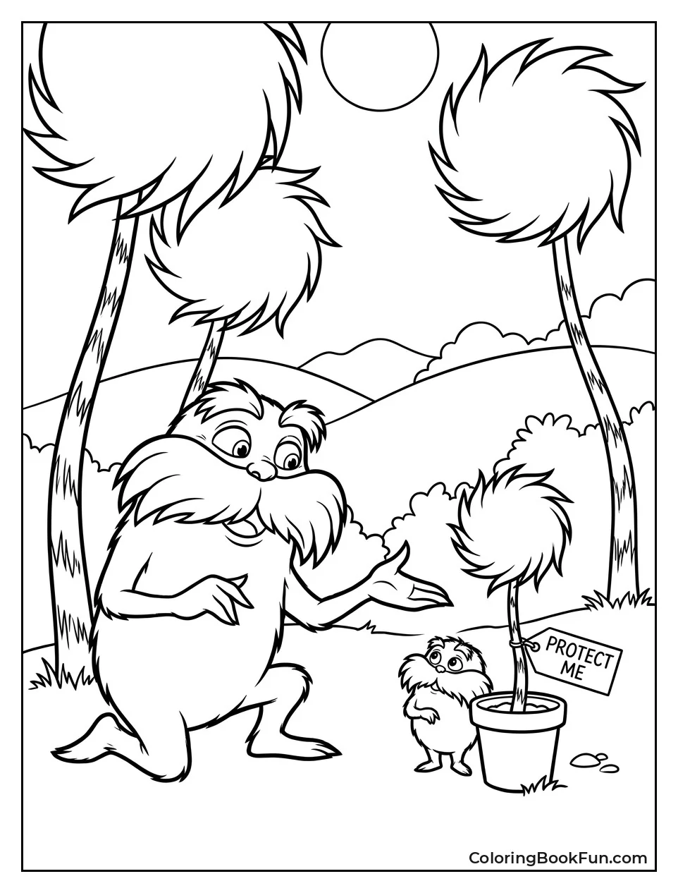 Lorax Teaching Tiny Bar-ba-loot