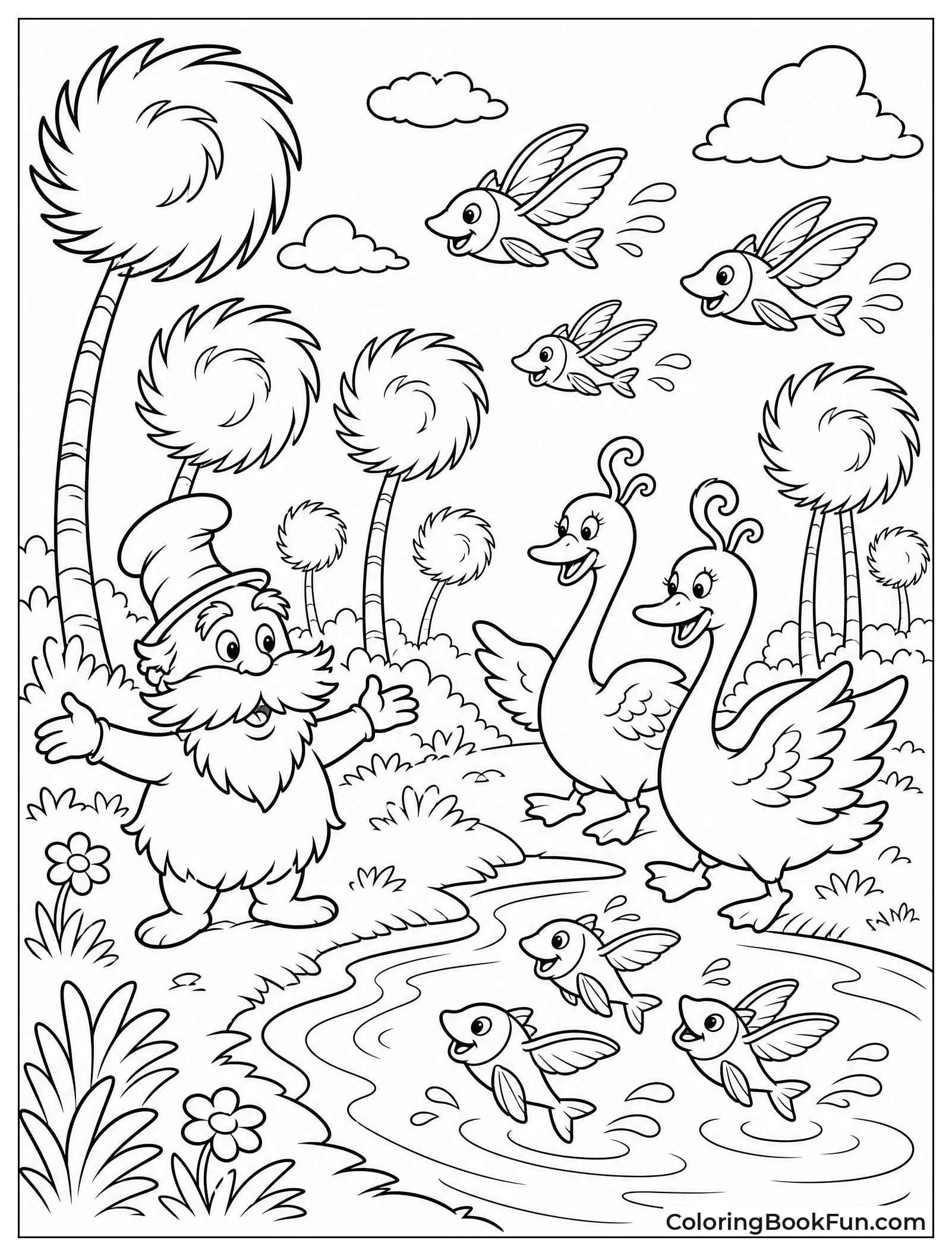 Animals Returning to Forest