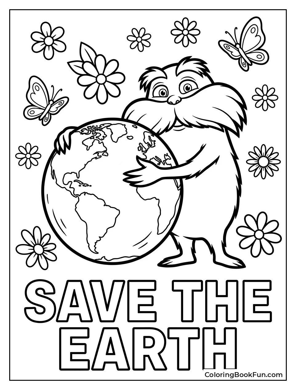 Lorax Hugging the Earth