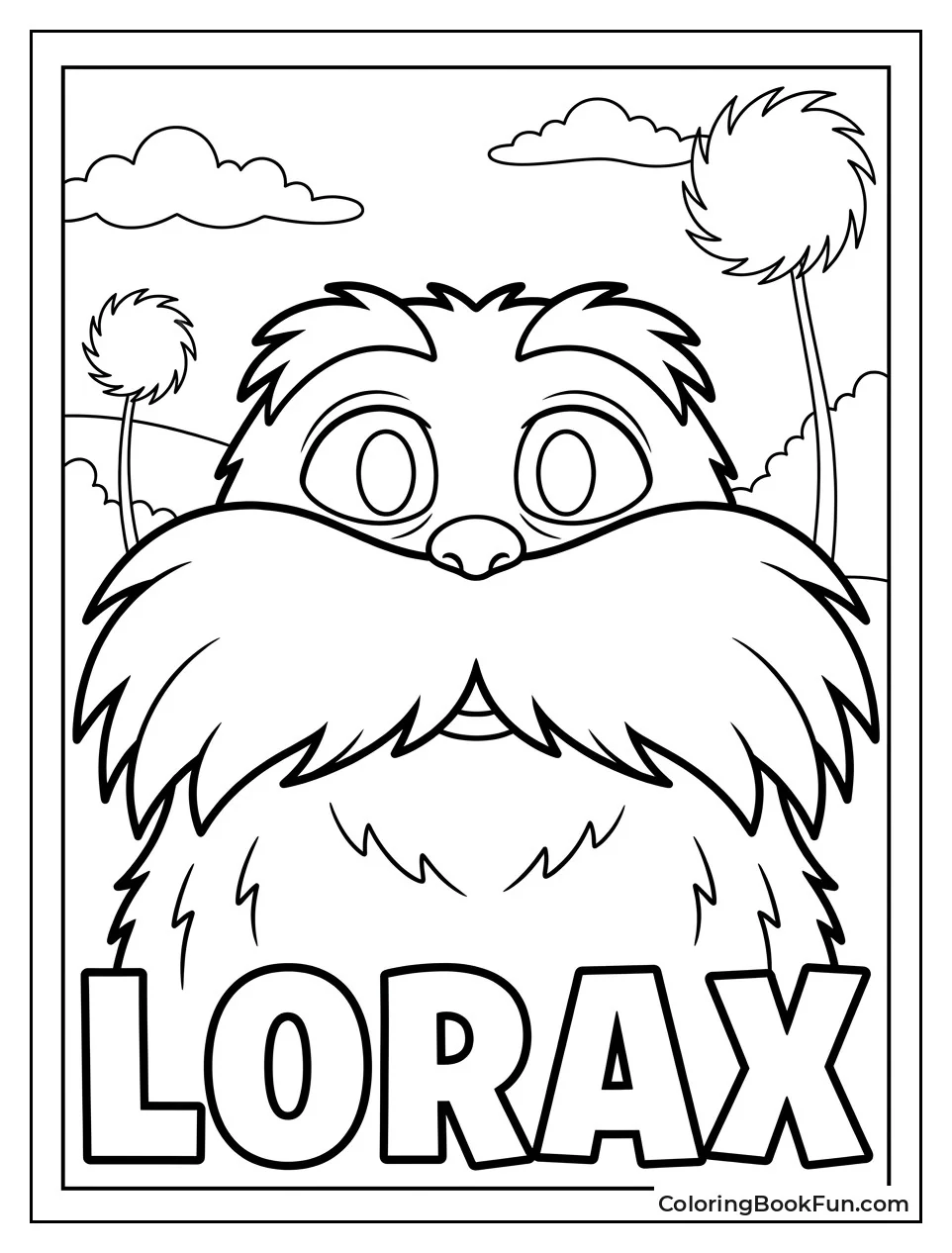 Friendly Close-up of Lorax