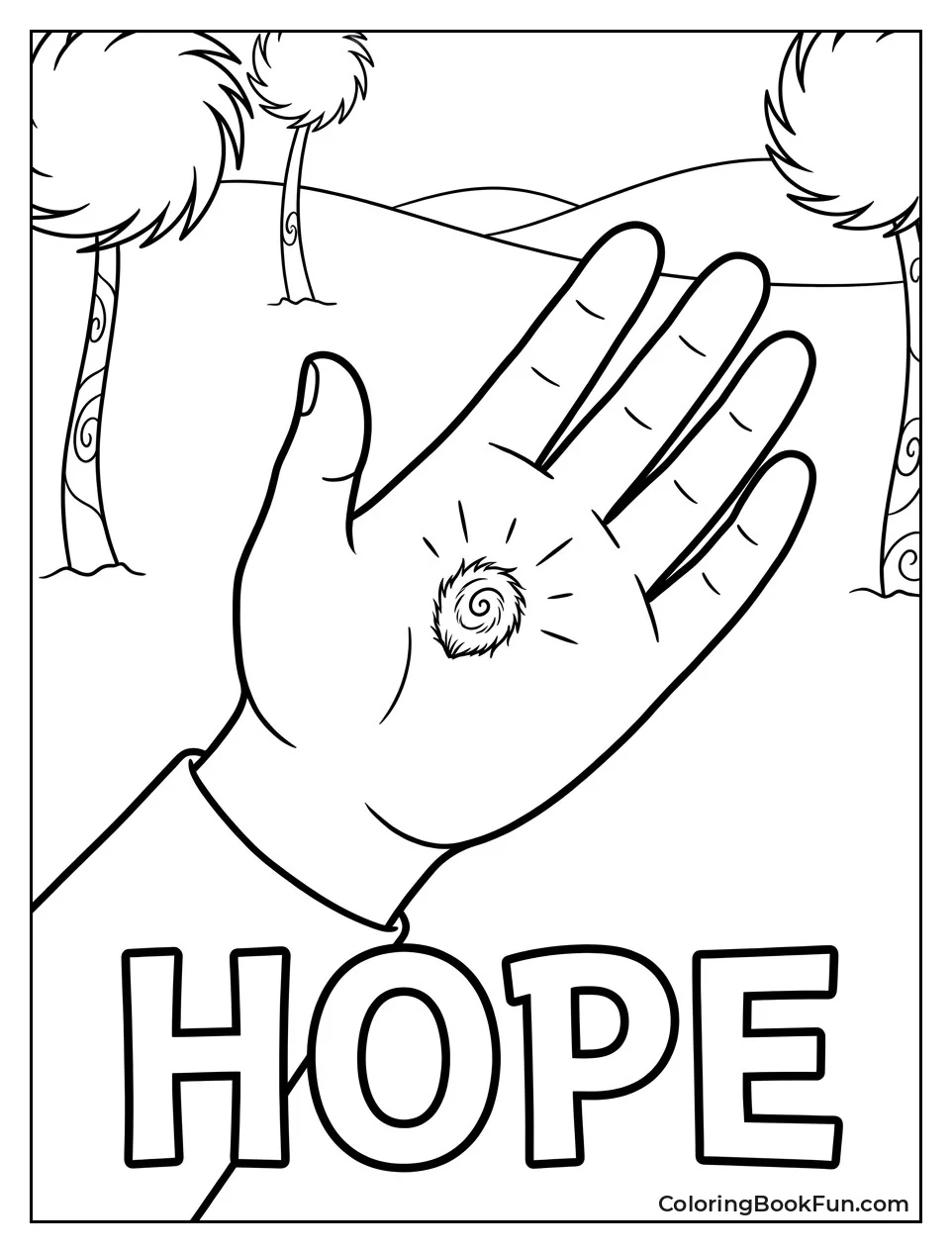 Glowing Seed in Hand