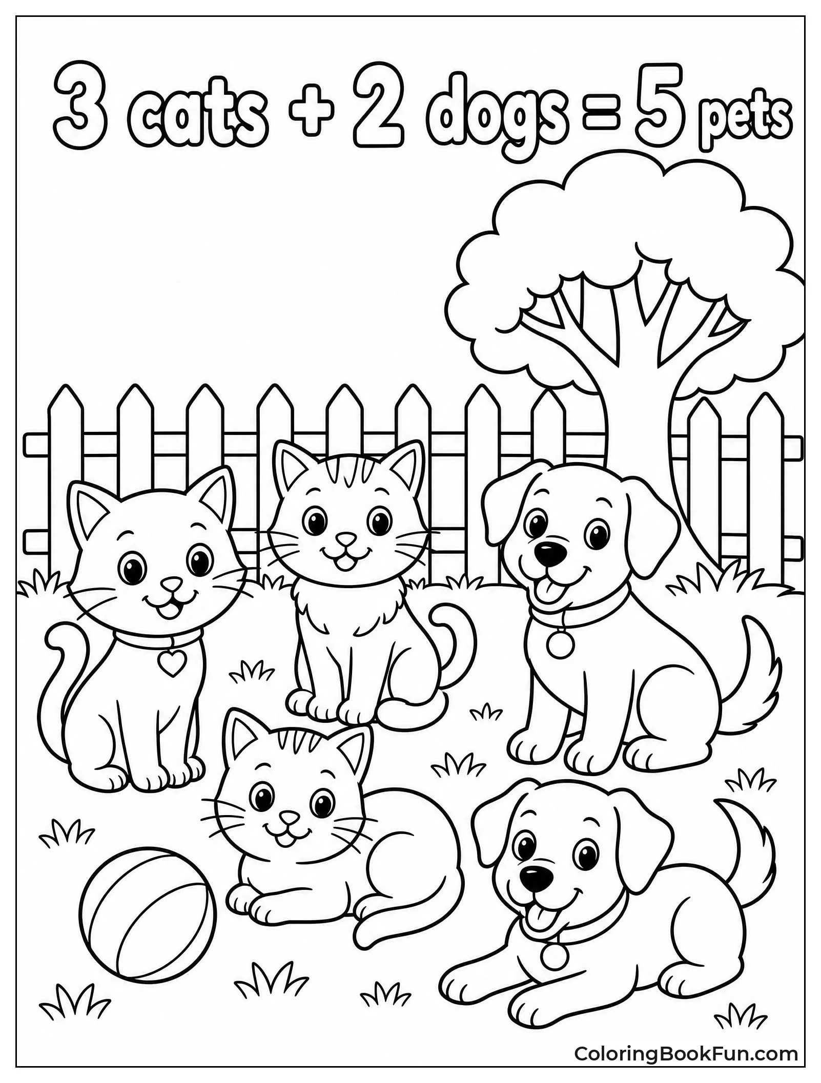 Pets Adding Up in Yard