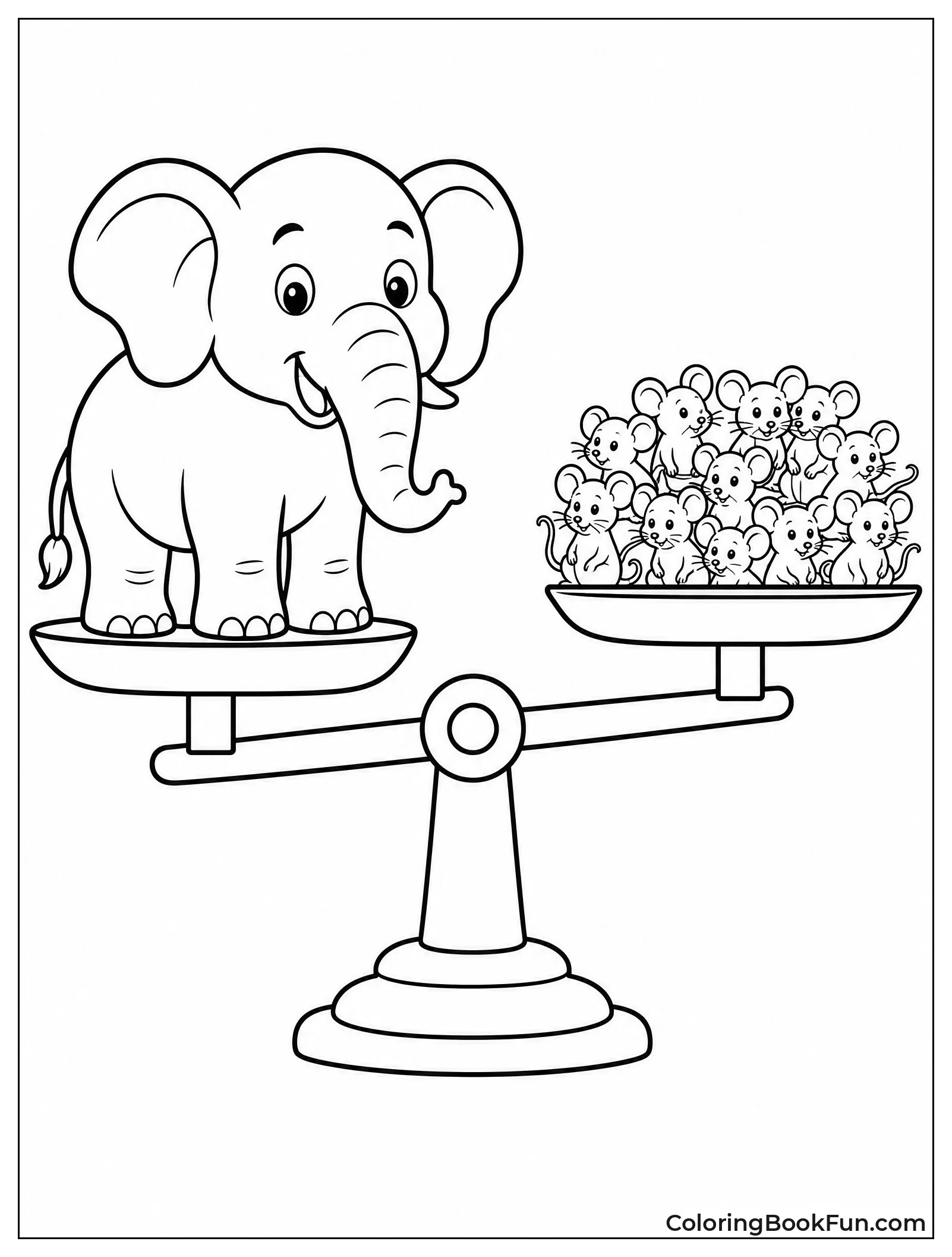 Elephant Balancing with Mice