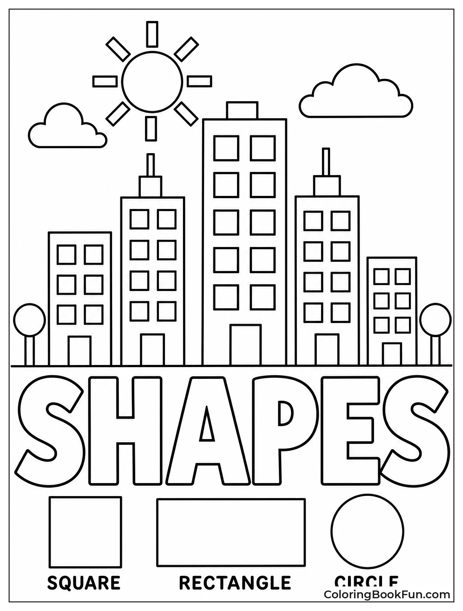 City Made of Shapes