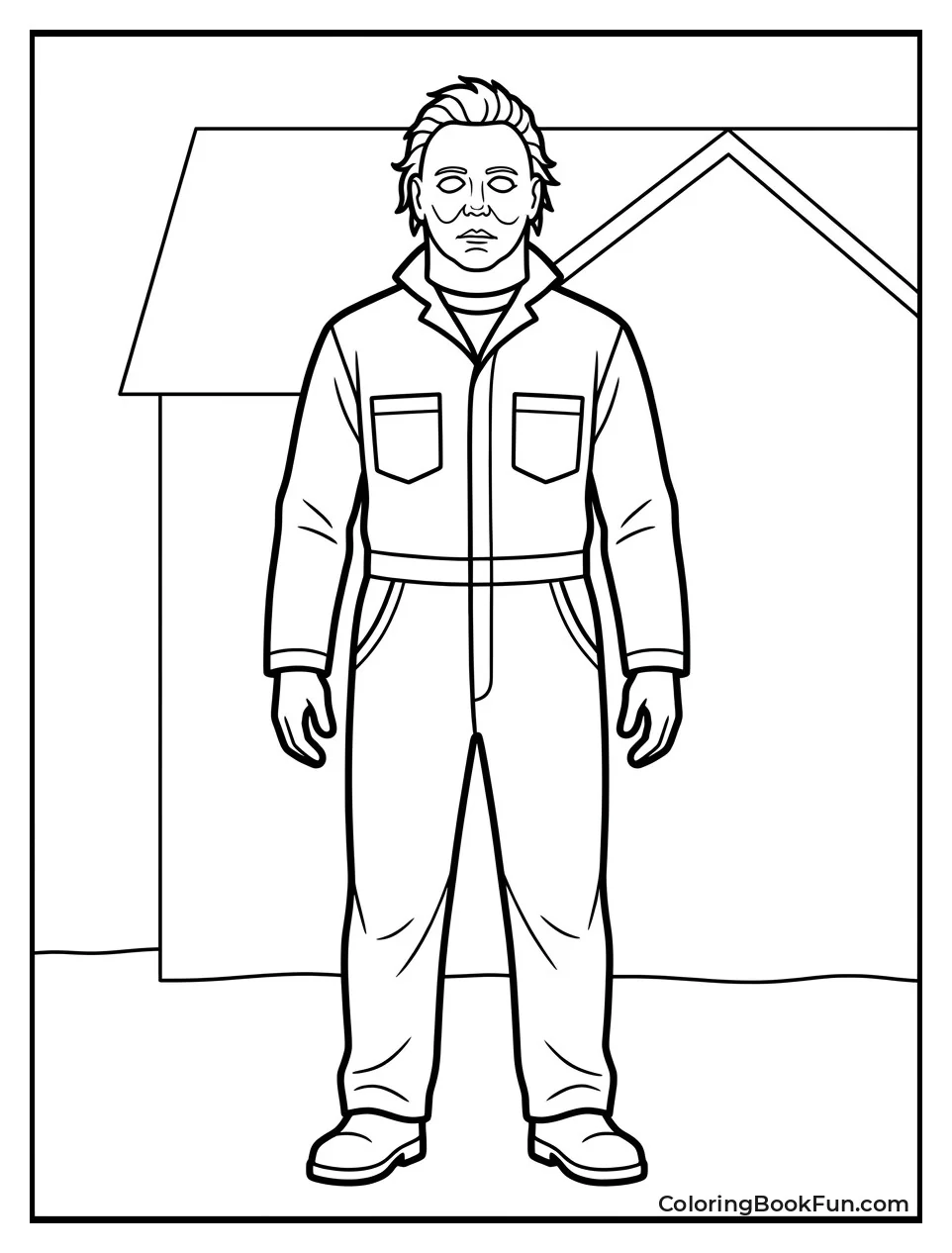 Michael Shows Off His Heavy Jumpsuit