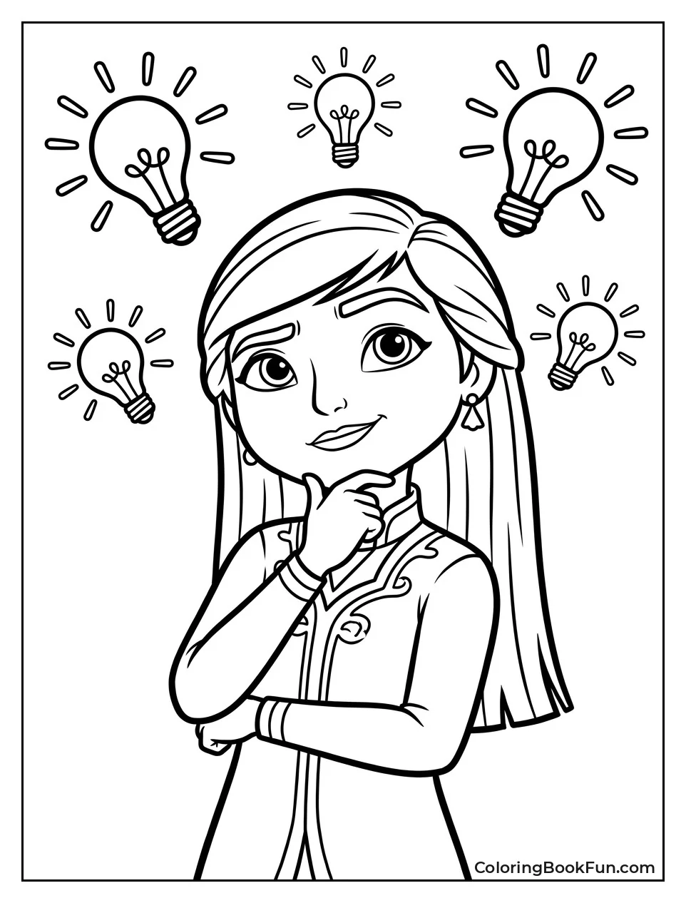 Mira Thinks with Lightbulbs Around