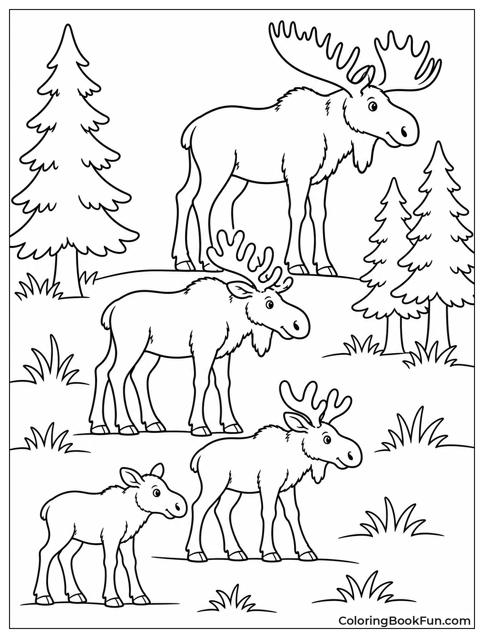Moose Life Cycle from Calf