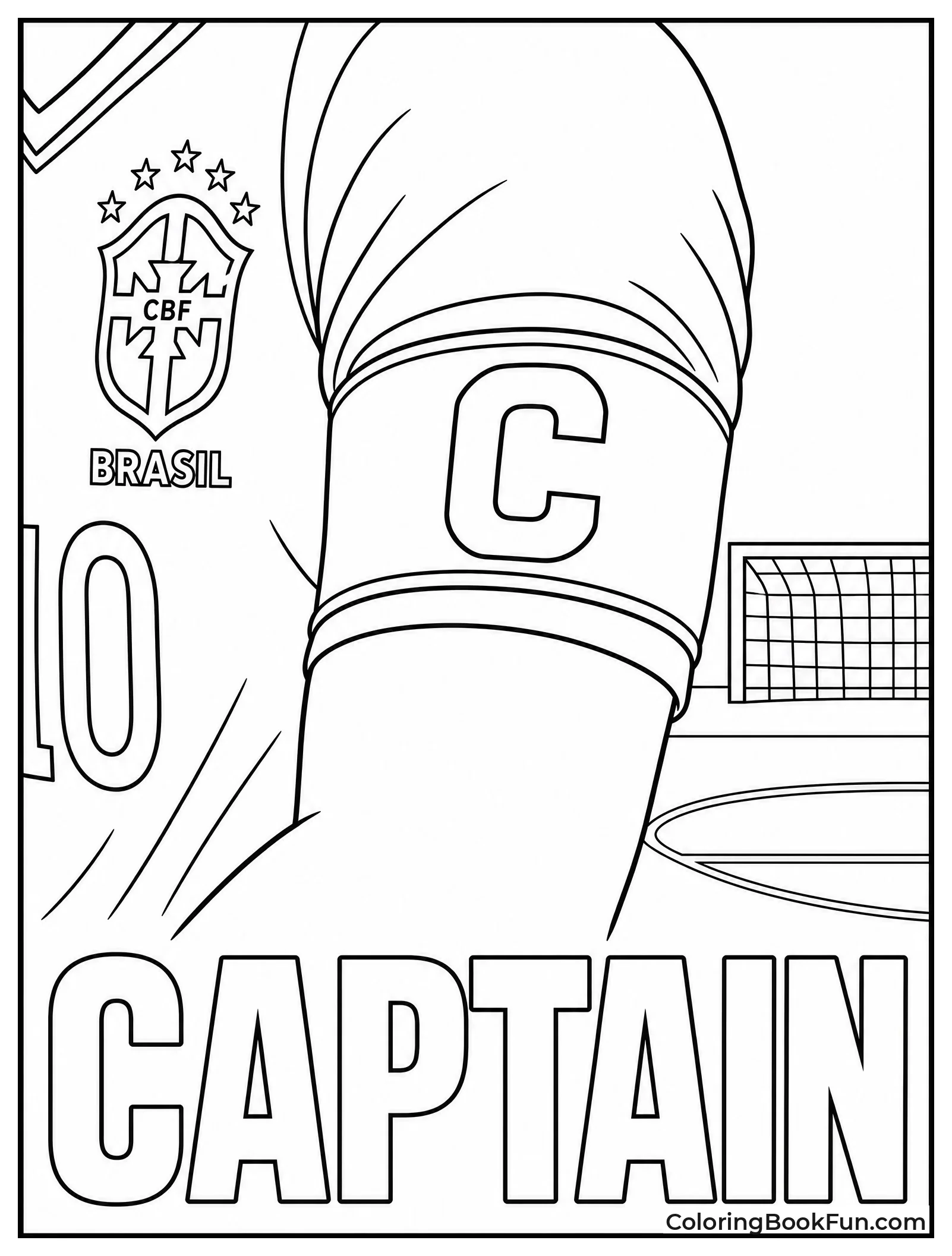 Close Up of Captain Armband