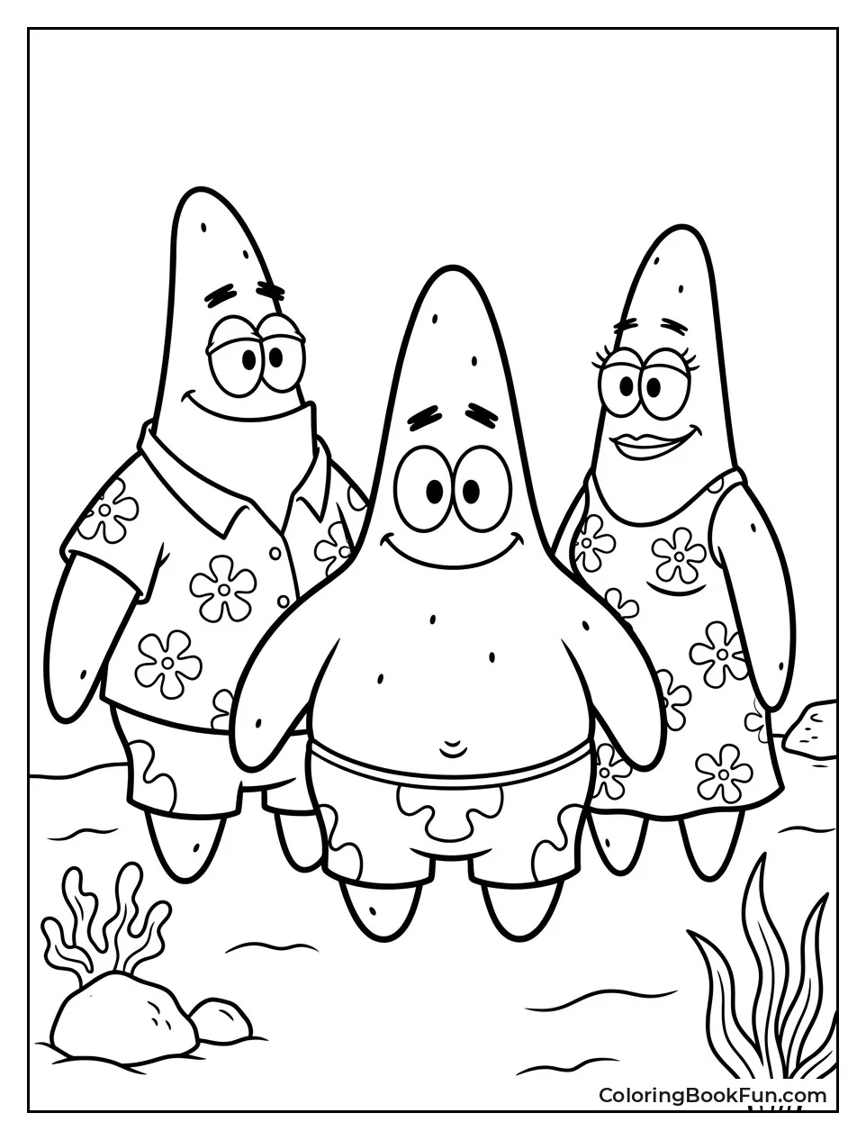 Patrick with His Family