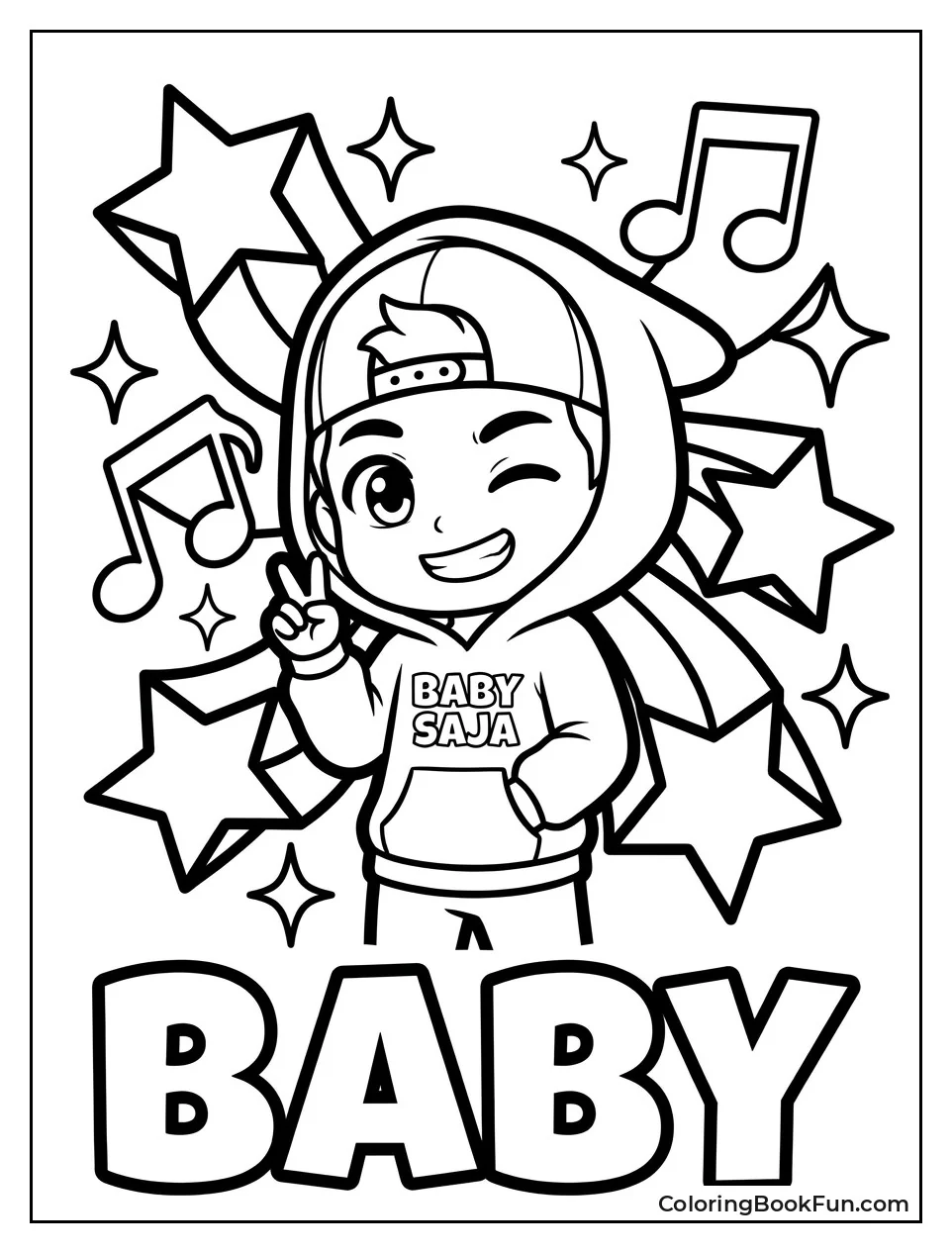 Baby Saja Winks and Makes Peace