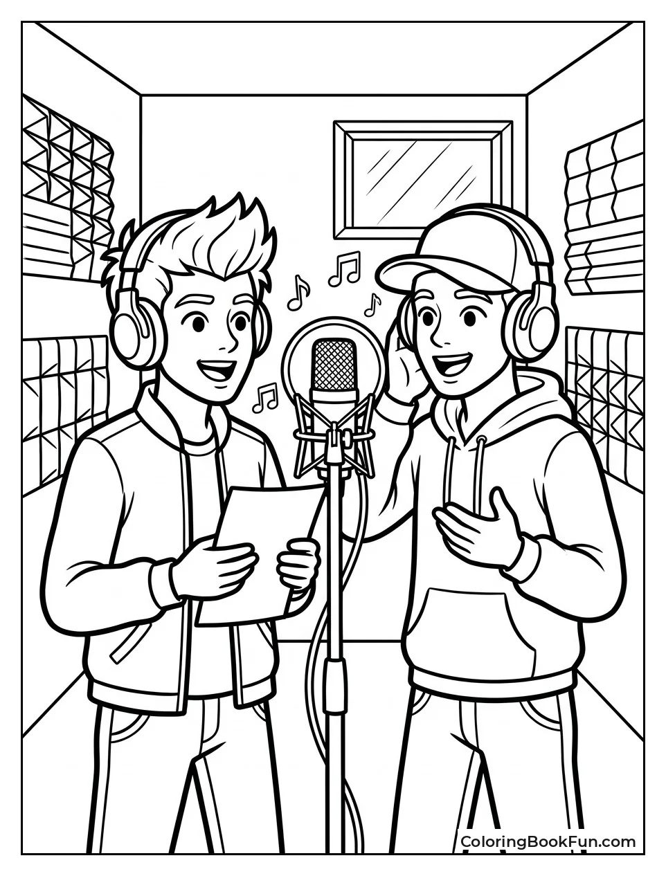 Mystery and Romance Record a Song