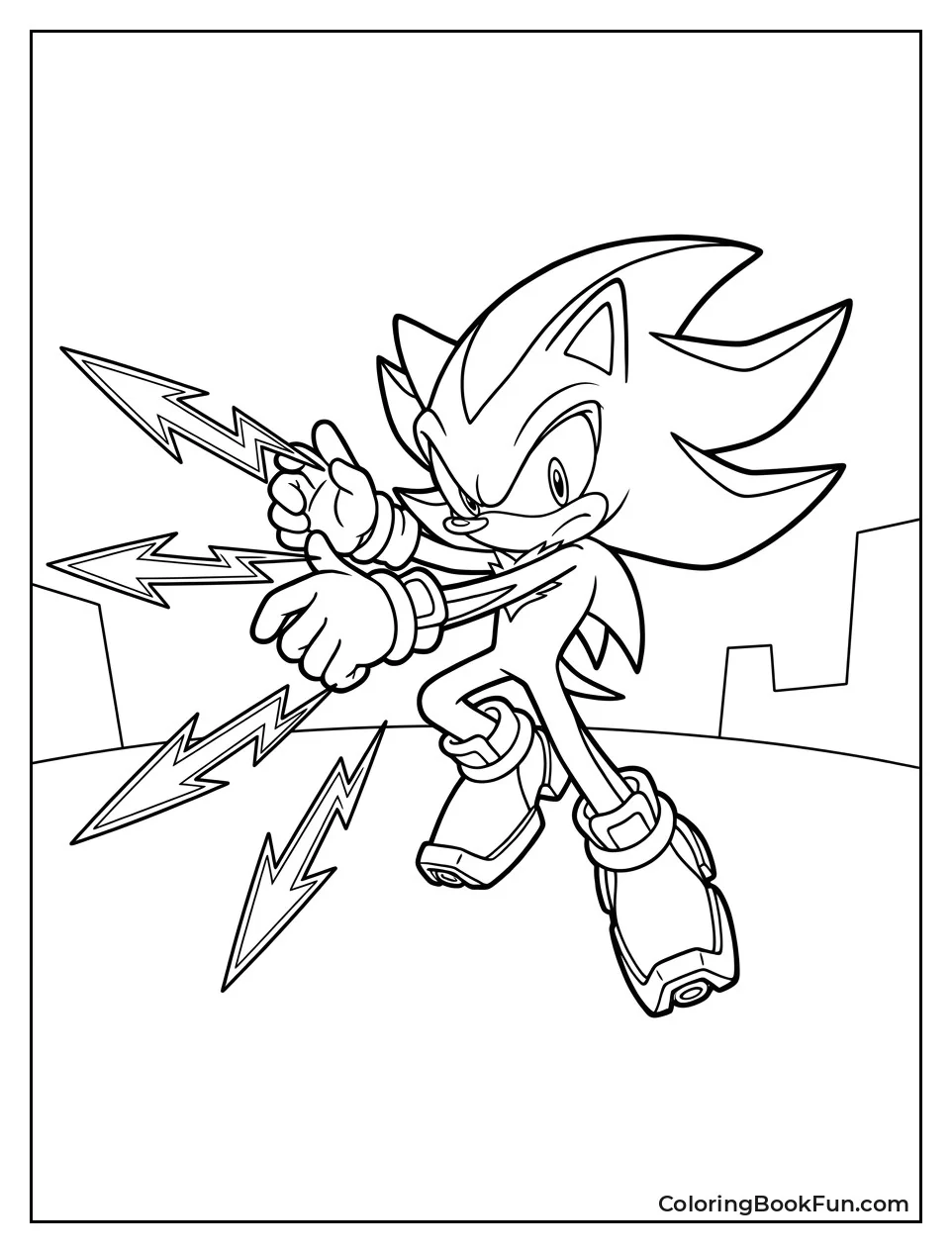 Shadow Throws Yellow Chaos Spears
