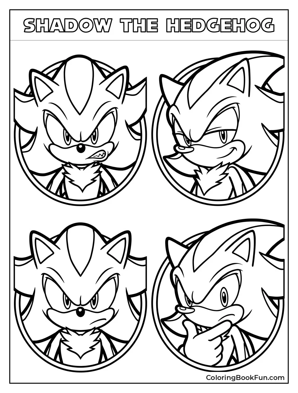 Shadow Shows Four Different Faces