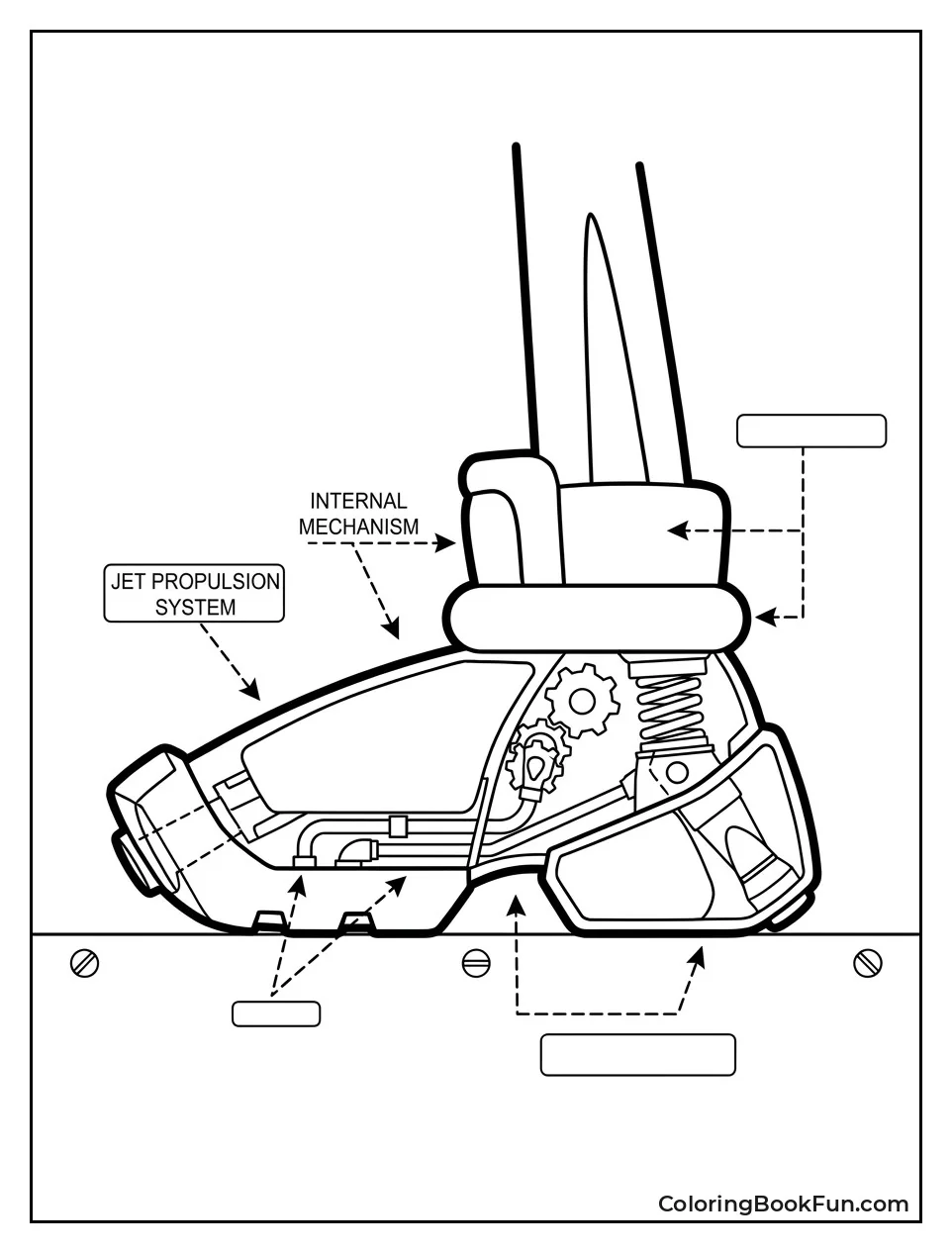Blueprint of Shadow Hover Shoes