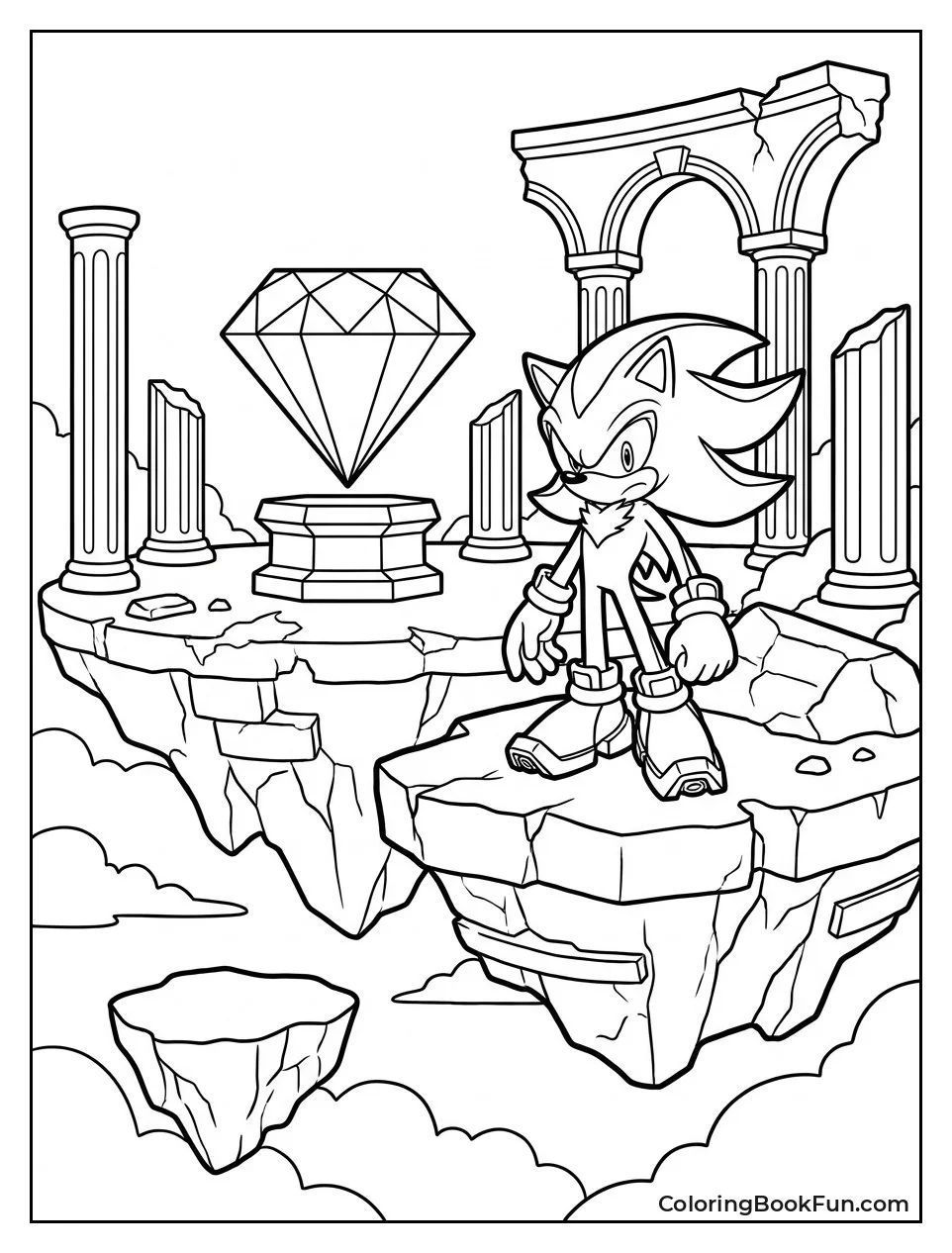 Shadow Explores Angel Island Ruins