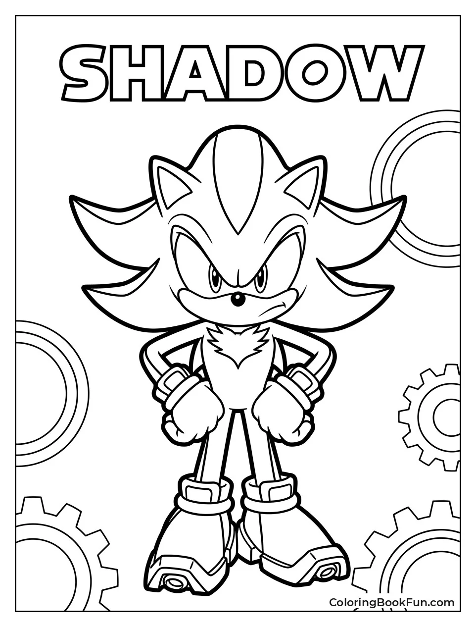 Classic Shadow Pose from Adventure