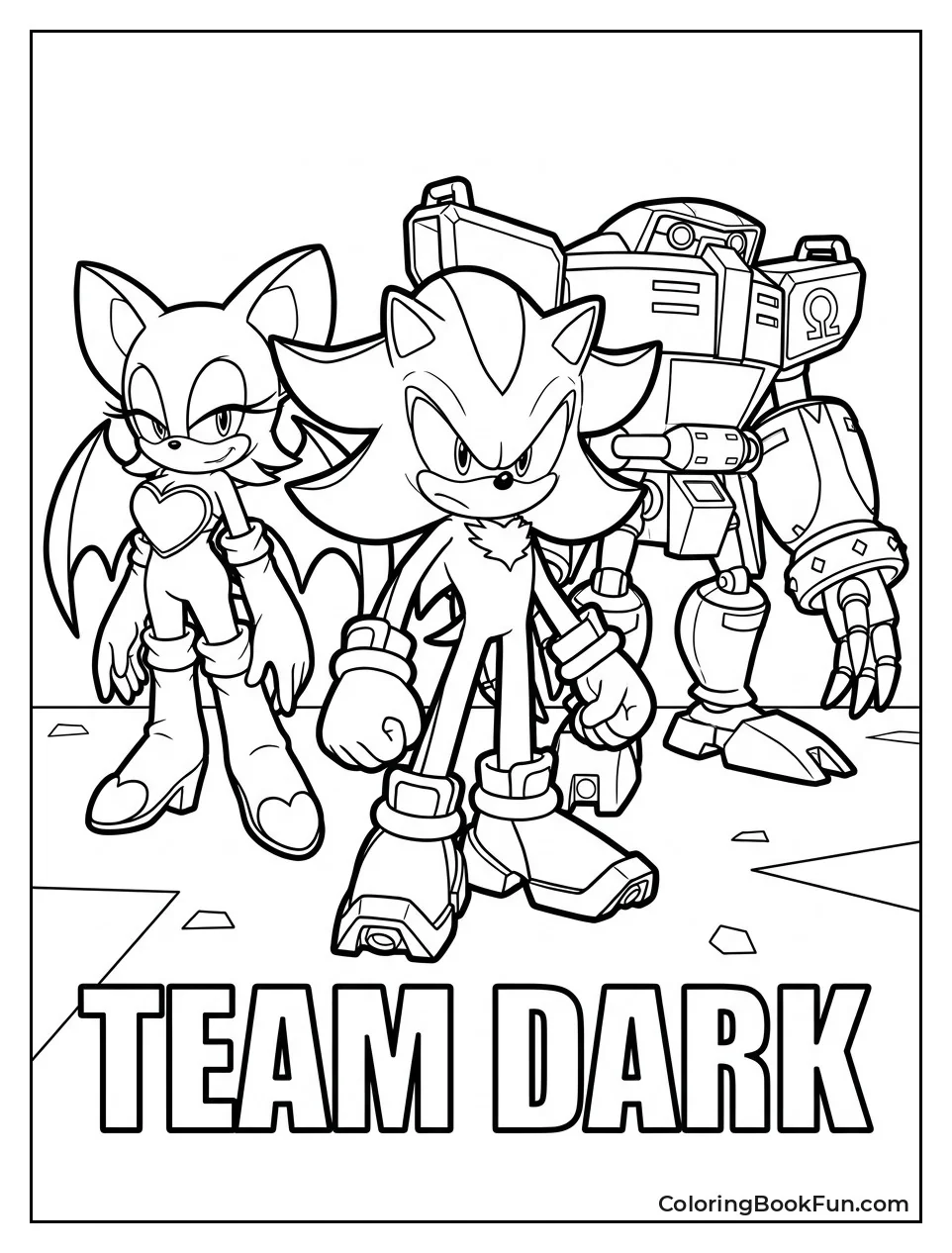 Team Dark Gets Ready for Battle