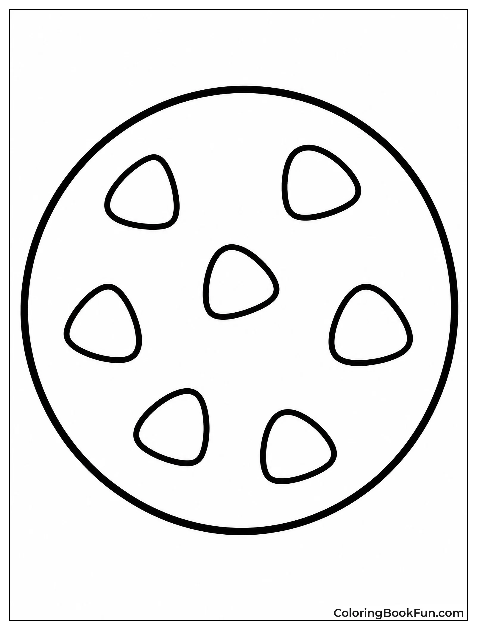 Basic Round Cookie with Chips
