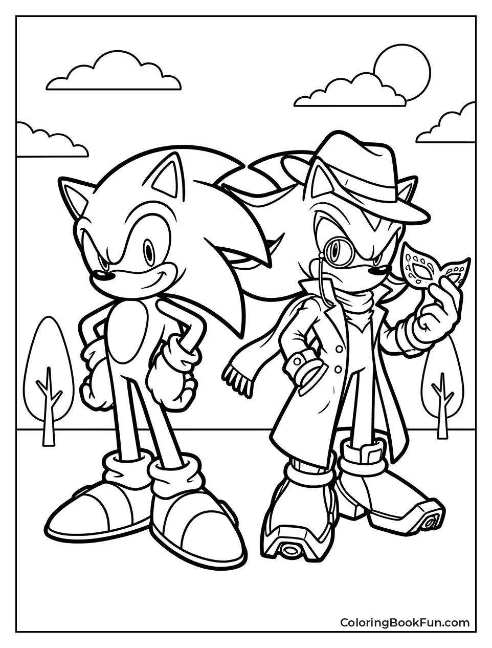 Shadow Wearing a Cool Costume